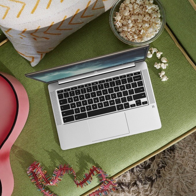 HP 14″ Intel Pentium 4GB/64GB Chromebook – Silver – 14a-na0031wm