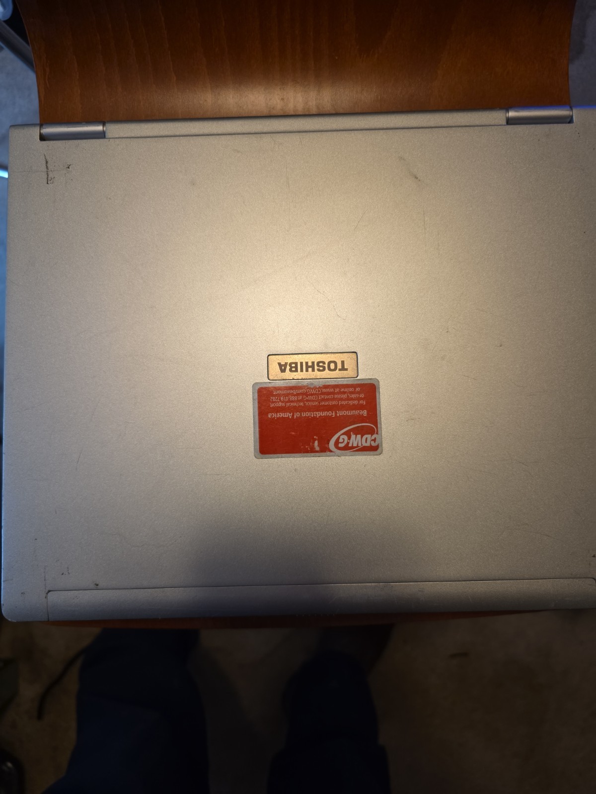 Vintage Toshiba Tecra M2 PTM20U Laptop – For Parts – *READ Set Of 4