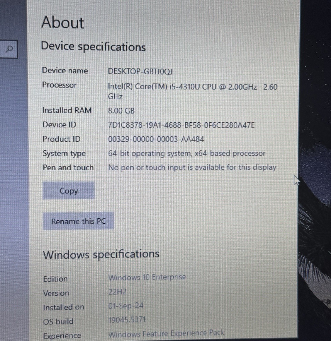 Dell Latitude E5440 14″ Laptop Intel Core i5-4310U 8GB RAM Windows 10 Enterprise