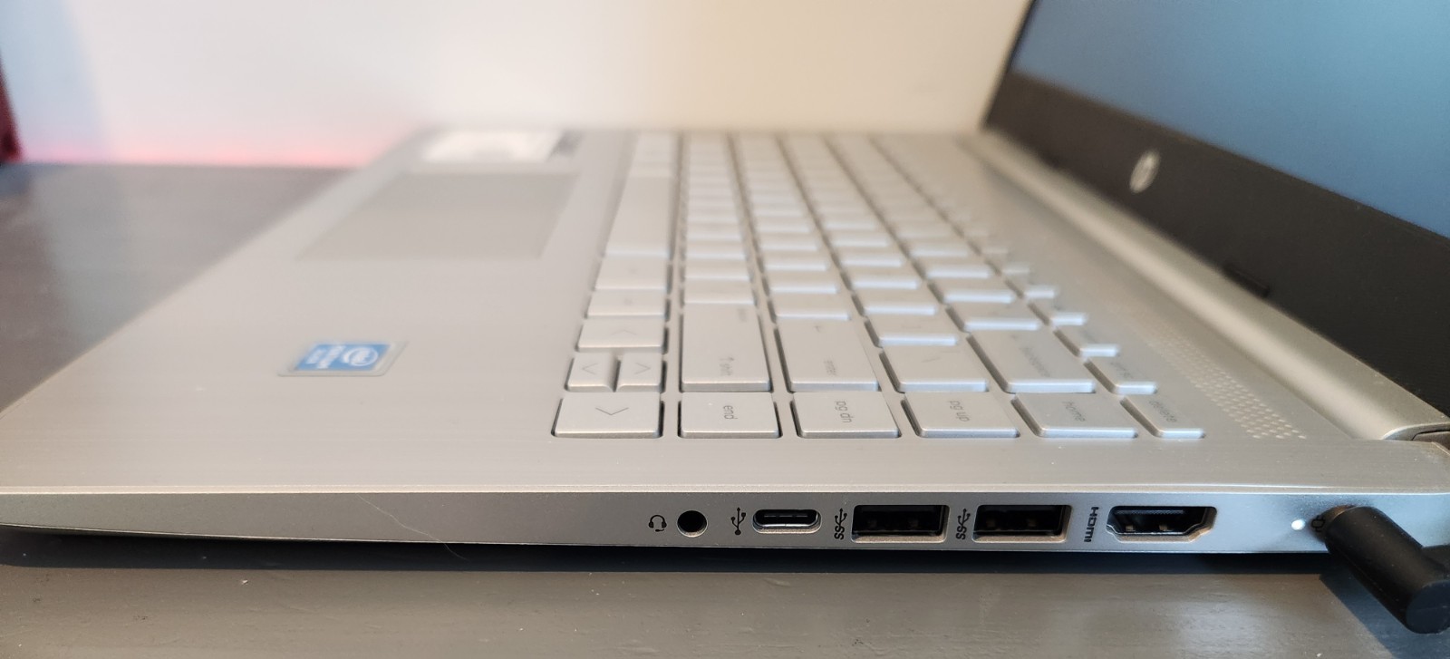 HP 14-DQ0075nr 14″ Laptop Intel Pentium SilverN5030 4GB RAM 64GB eMMC Win11Pro
