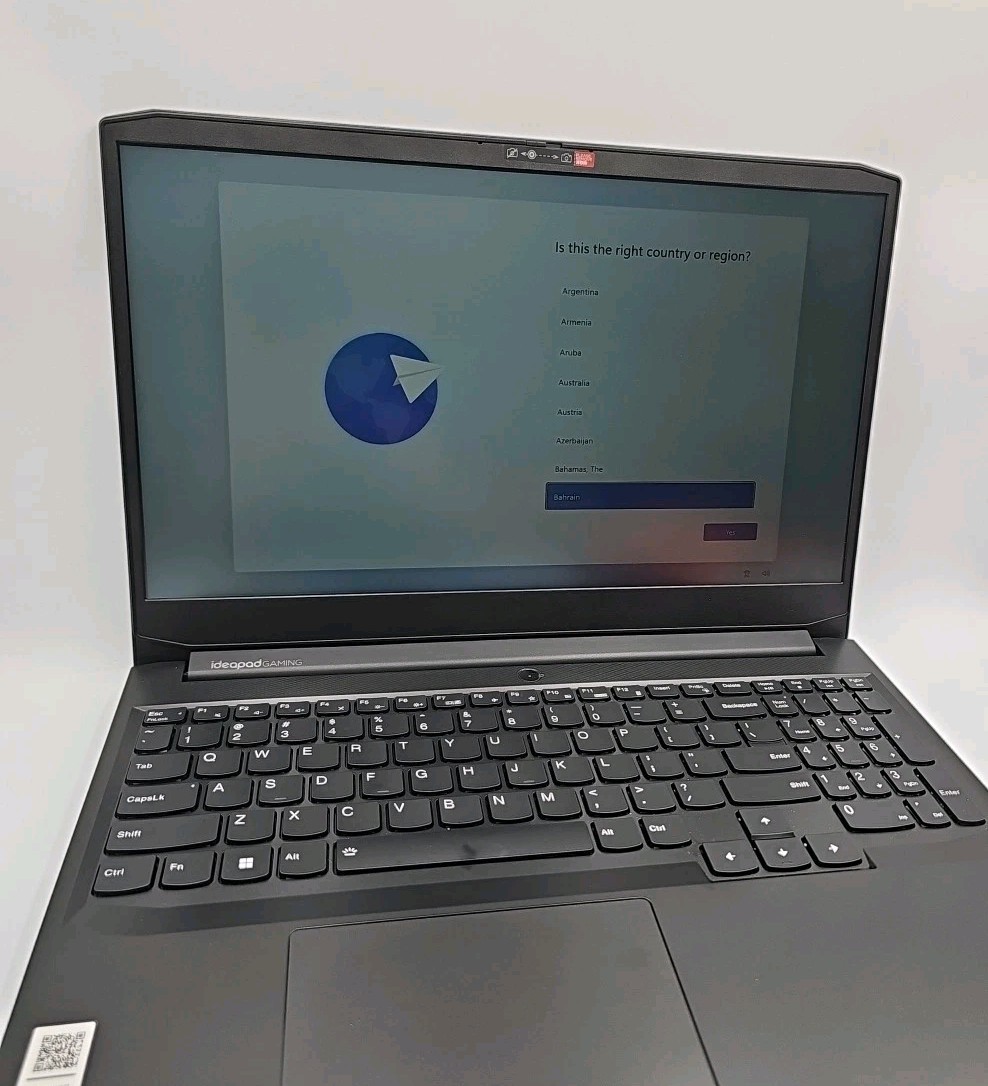 Lenovo Ideapad Gaming 3 (15ACH6) Ryzen 5 5600H 8GB, 256GB SSD, RTX 3050 Ti