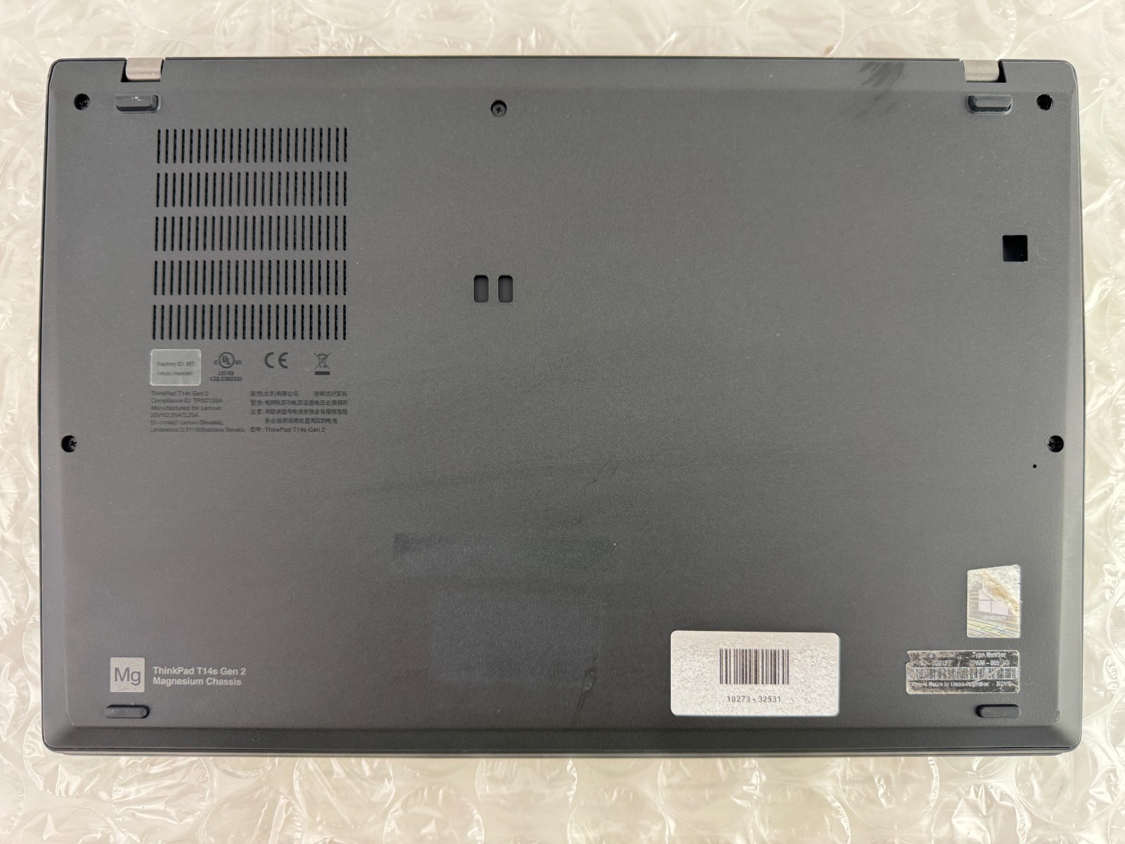 Lenovo ThinkPad T14s Gen 2 i7-1165G7 16GB 512GB SSD 14″ FHD Win 11 Pro