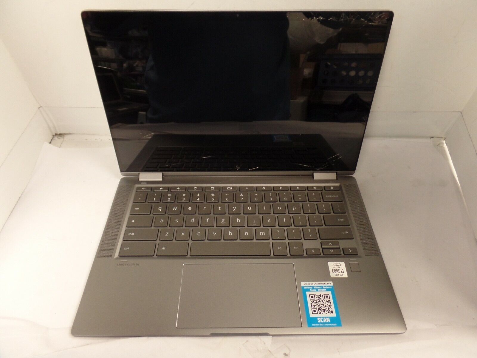 HP Chromebook 14c-ca0053dx 14″ FHD i3-10110U 2.1GHz 8GB 64GB eMMC AS IS CRACKED