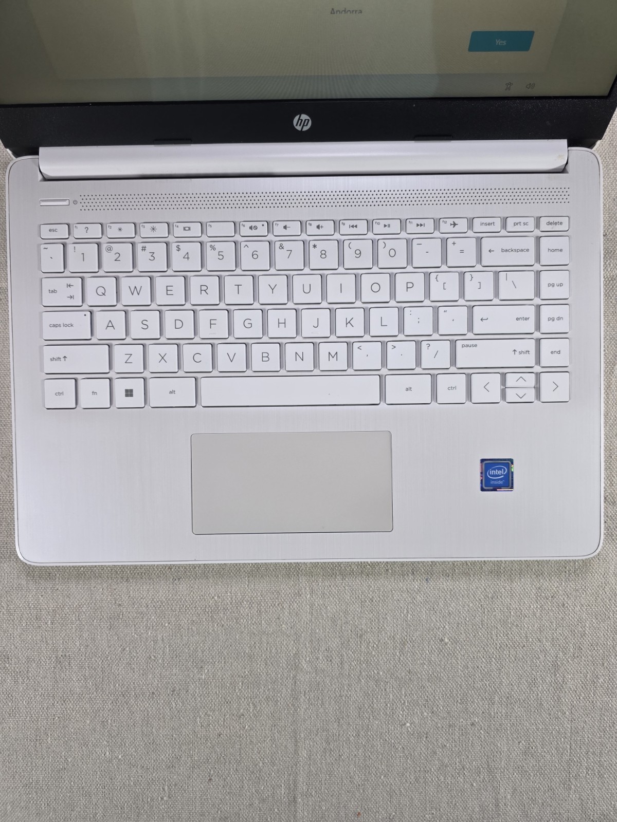 HP 14-dq0052dx 14″ Laptop Intel Celeron Windows 11 Silver Tested Working