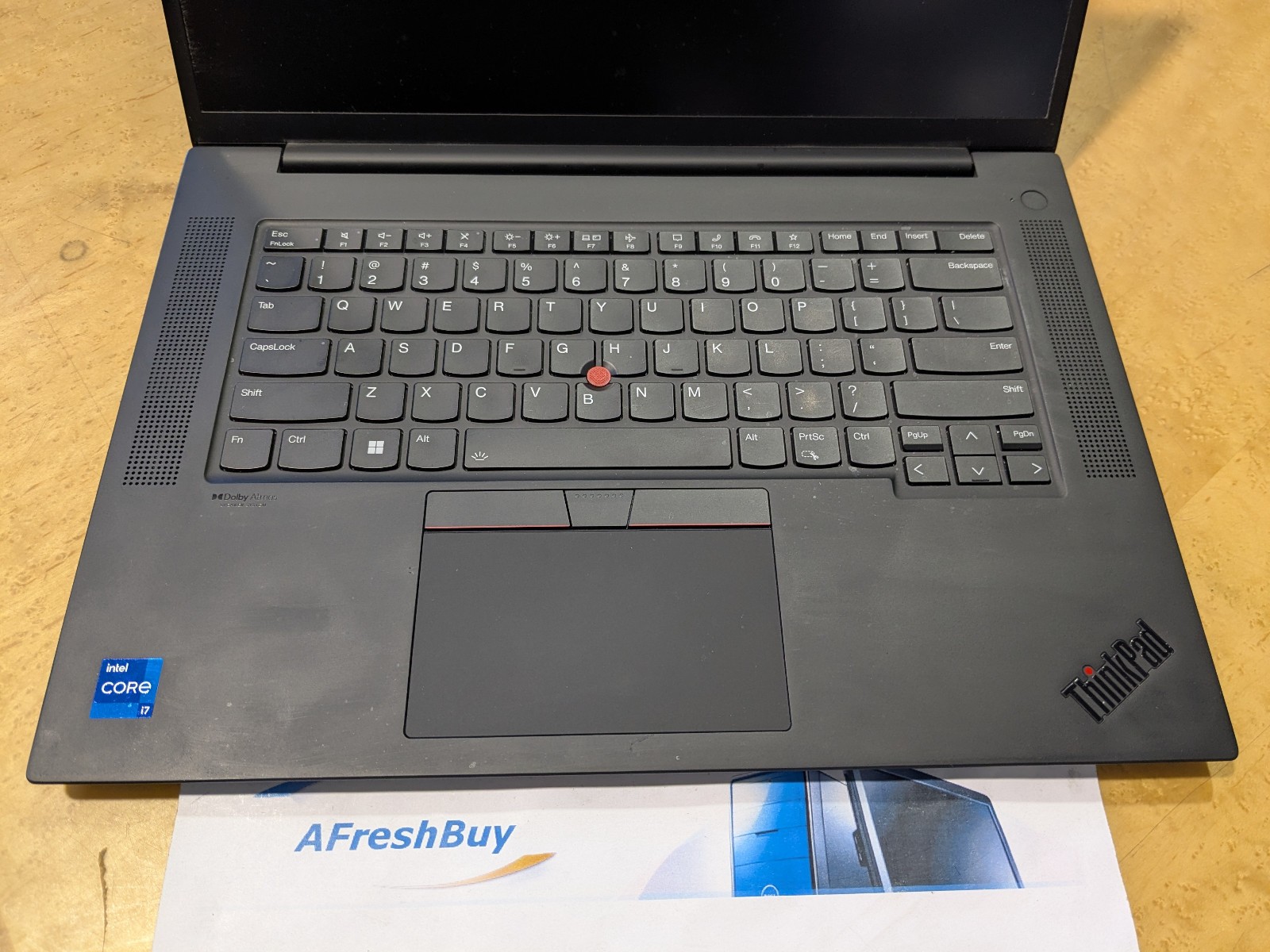 Lenovo ThinkPad P1 G5 16″ i7-12700H 32GB Ram 1TB SSD RTX A2000 8GB No OS/AC