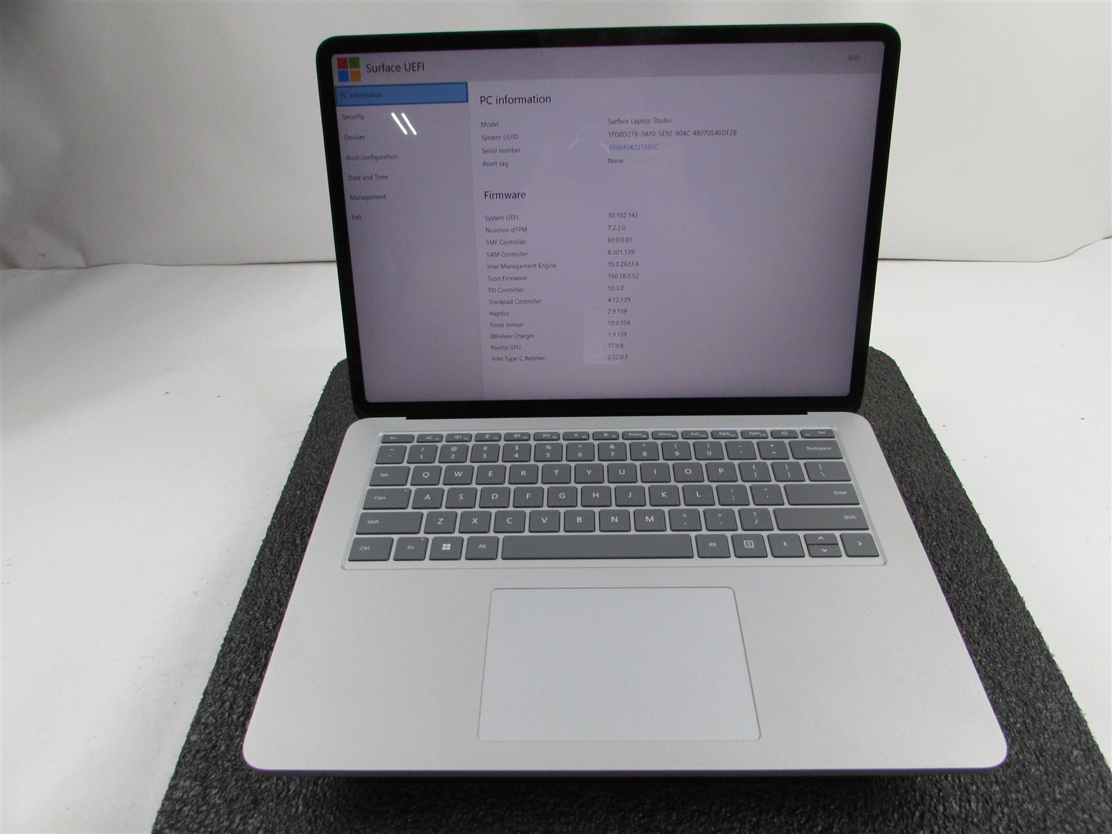 Microsoft Surface Laptop Studio 1964 i7-11370H 1TB SSD 32GB RTX A2000 *No A/C*