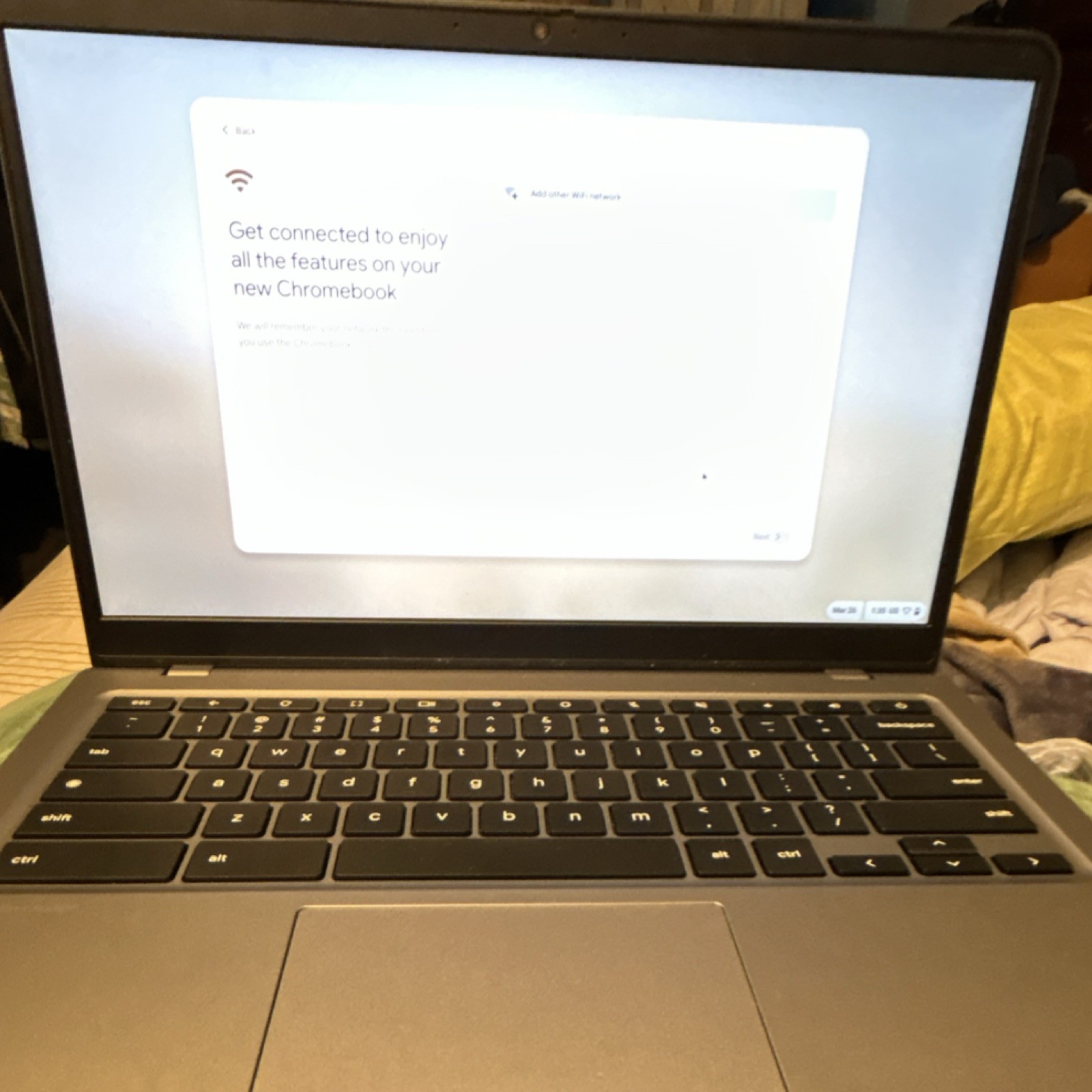 Lenovo Chromebook Laptop Gray Chrome OS Notebook for Casual Computing