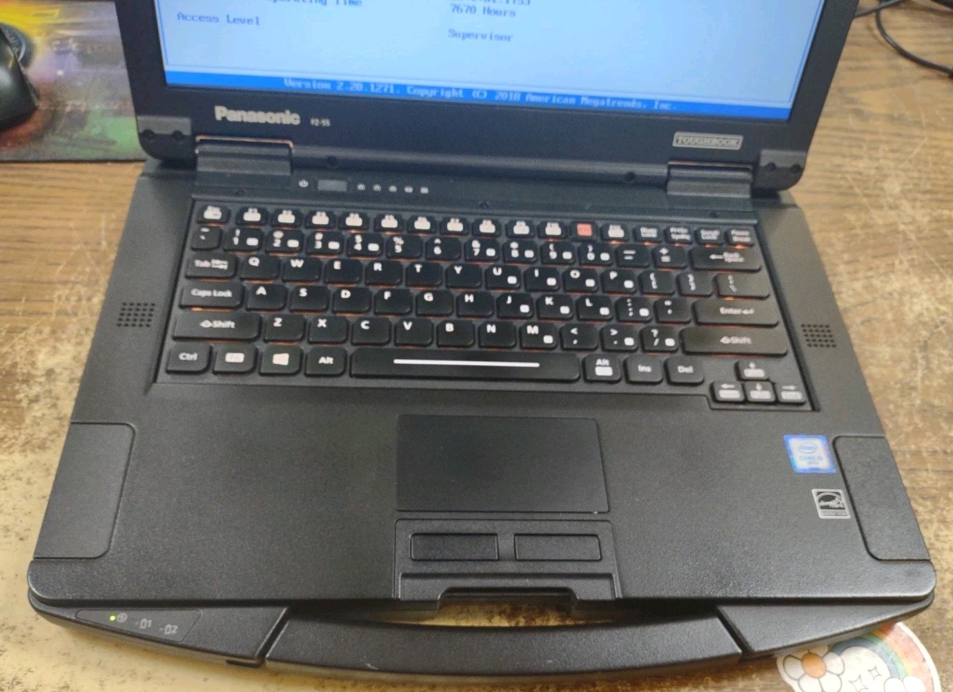 Panasonic Toughbook FZ-55 14″ W/ i5-8365U 16GB, 256GB. NON Touch!