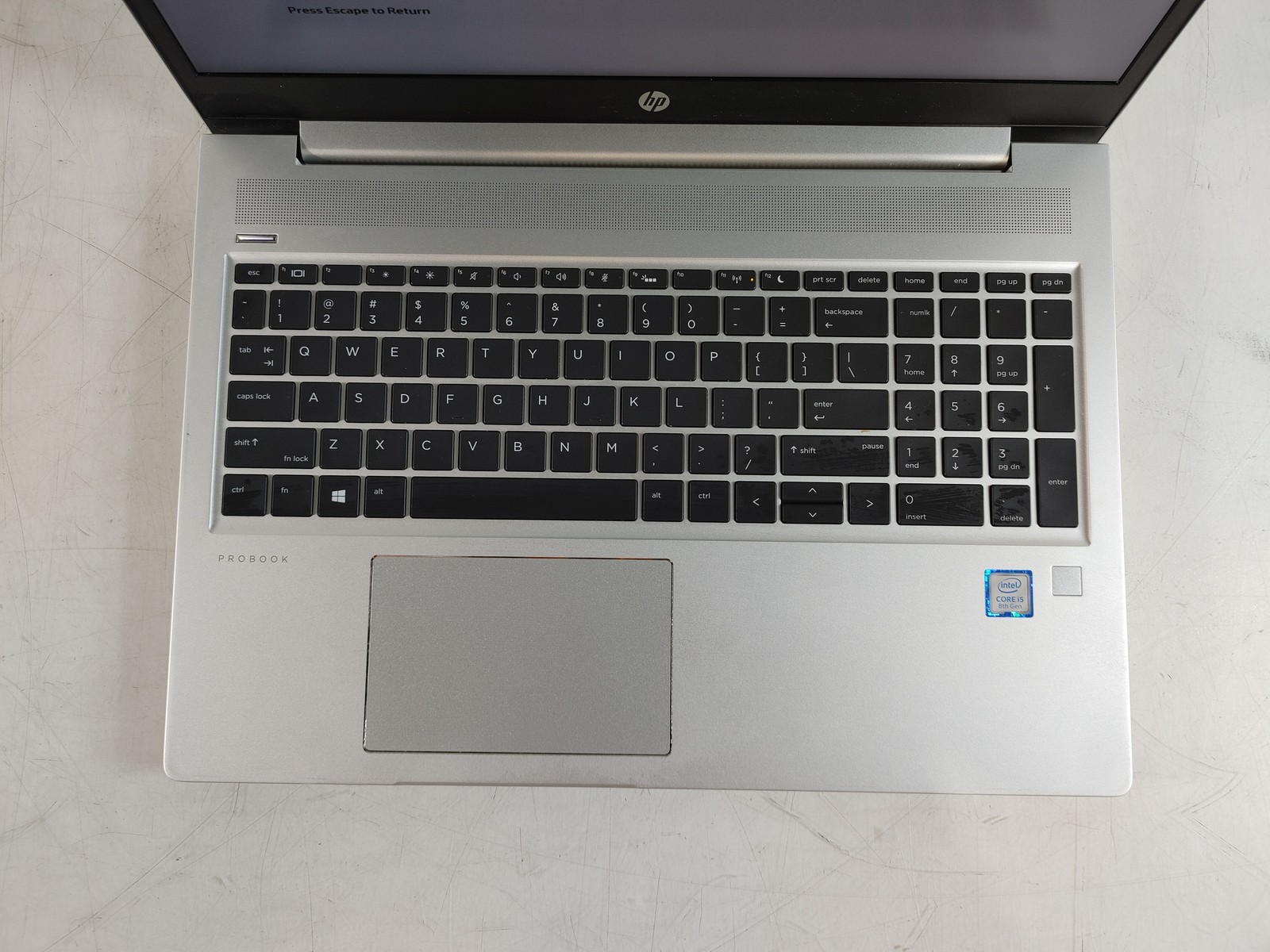 HP ProBook 450 G6 Core i5-8265U 1.60 GHz 8 GB DDR4 No HDD