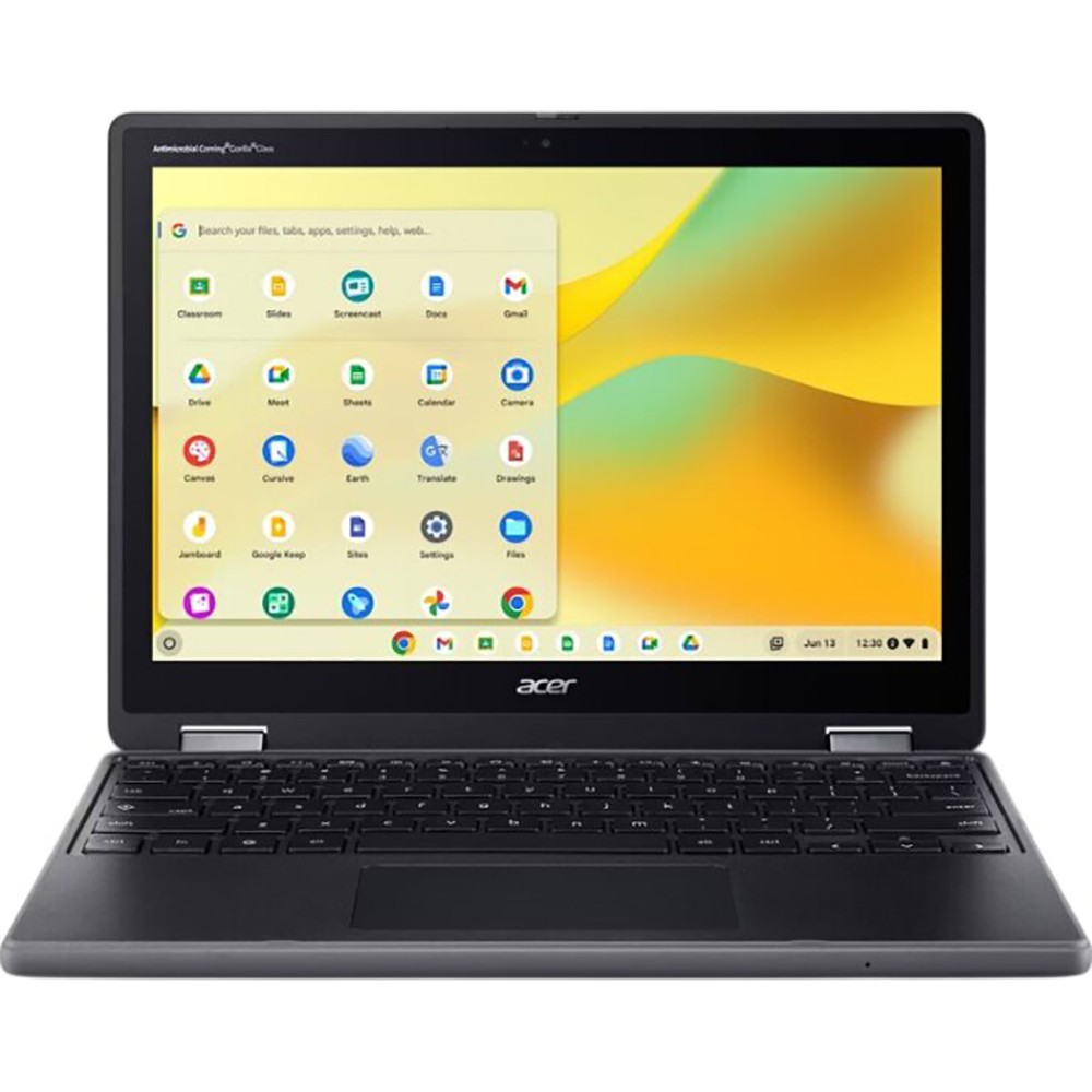 Acer R857T-C2Q8 – 12.2″ Spin 512 Multi-touch Chromebook in Black – NX.JCPAA.001