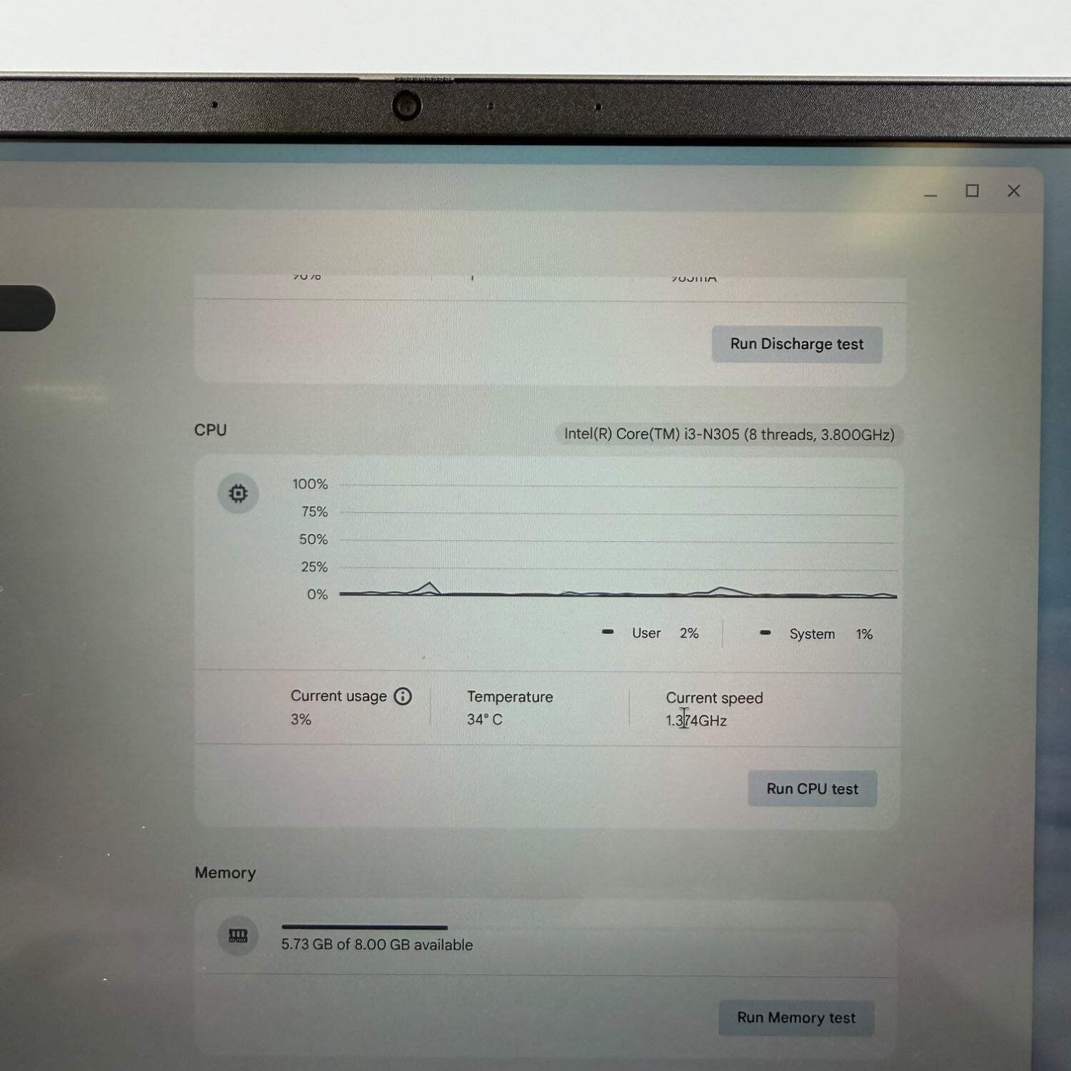 HP Chromebook x360 14B-CD0133WM 14″ i3-N305 3.8GHz 8GB RAM 128GB SSD