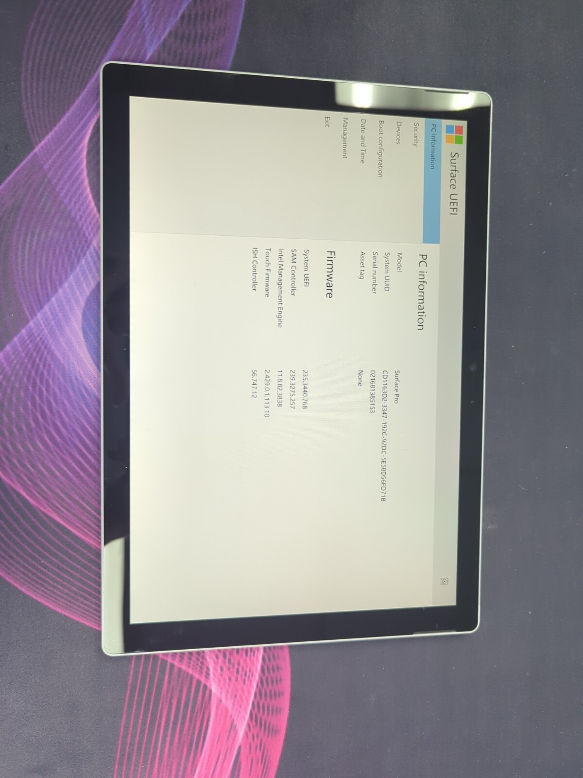Surface Pro (5th Gen) M1796 i7 16GB RAM 512GB SSD *OS DOESN’T WORK* *POSTS*