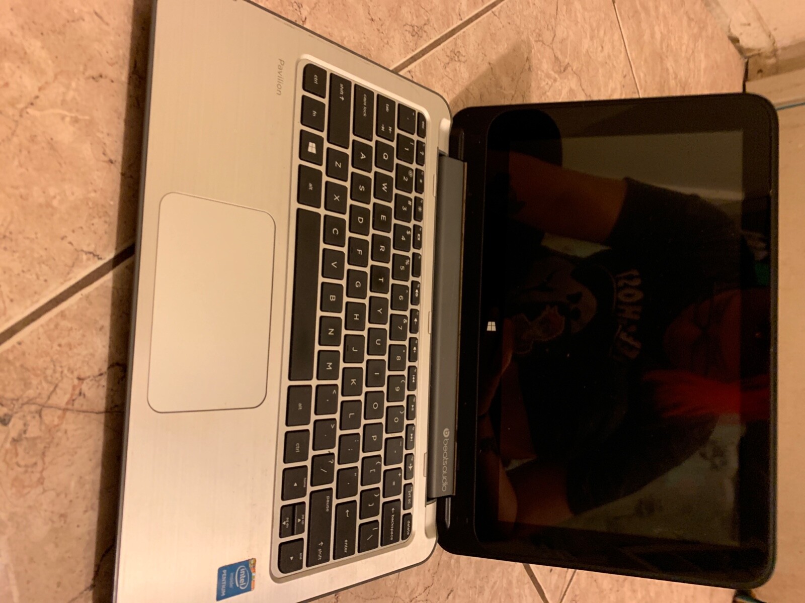 Used HP Pavillion 11-n010dx Notebook Laptop Grey with Beats Audio speakers