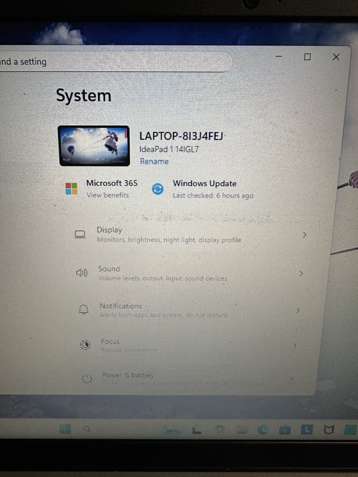Lenovo IdeaPad 1 14IGL7 14″ Celeron N4020 1.1GHz 4GB RAM 64GB SSD