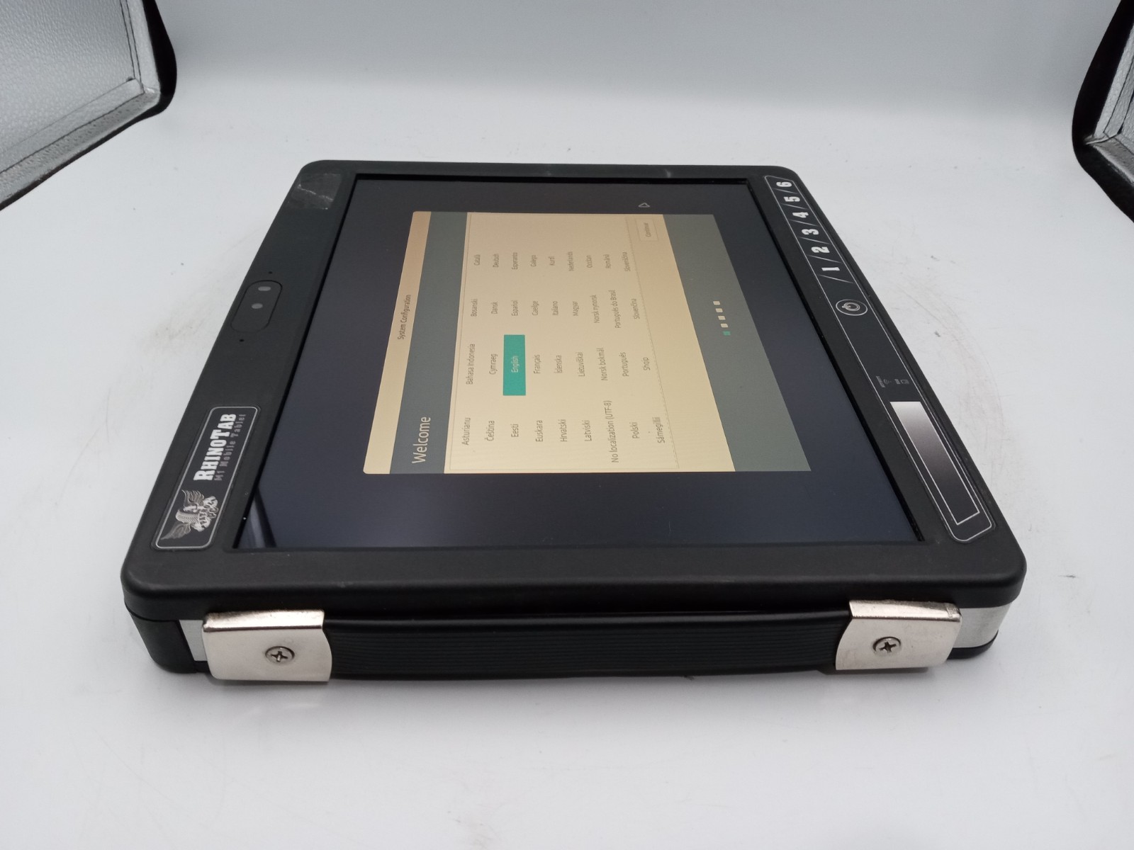 Patrol PC RhinoTab M1 12″ Rugged Tablet i7-5600U 8GB 240GB Linux Mint -RR