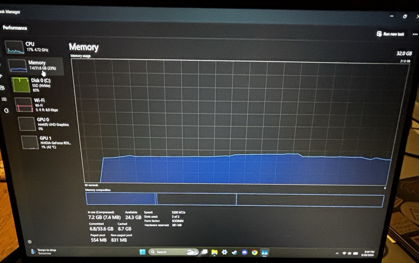 ASUS ROG Zephyrus G16 16in 16GB (Upgraded to 32GB)