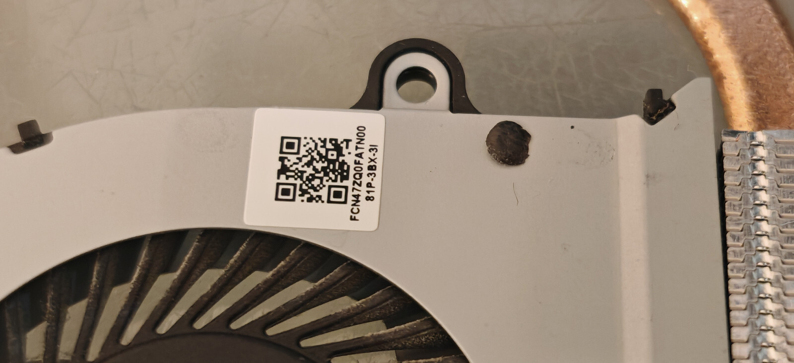 ACER E5-575 E5-475 HEATSINK FAN INTEL SURFBZ8V011010 FCN47ZQ0FATN00