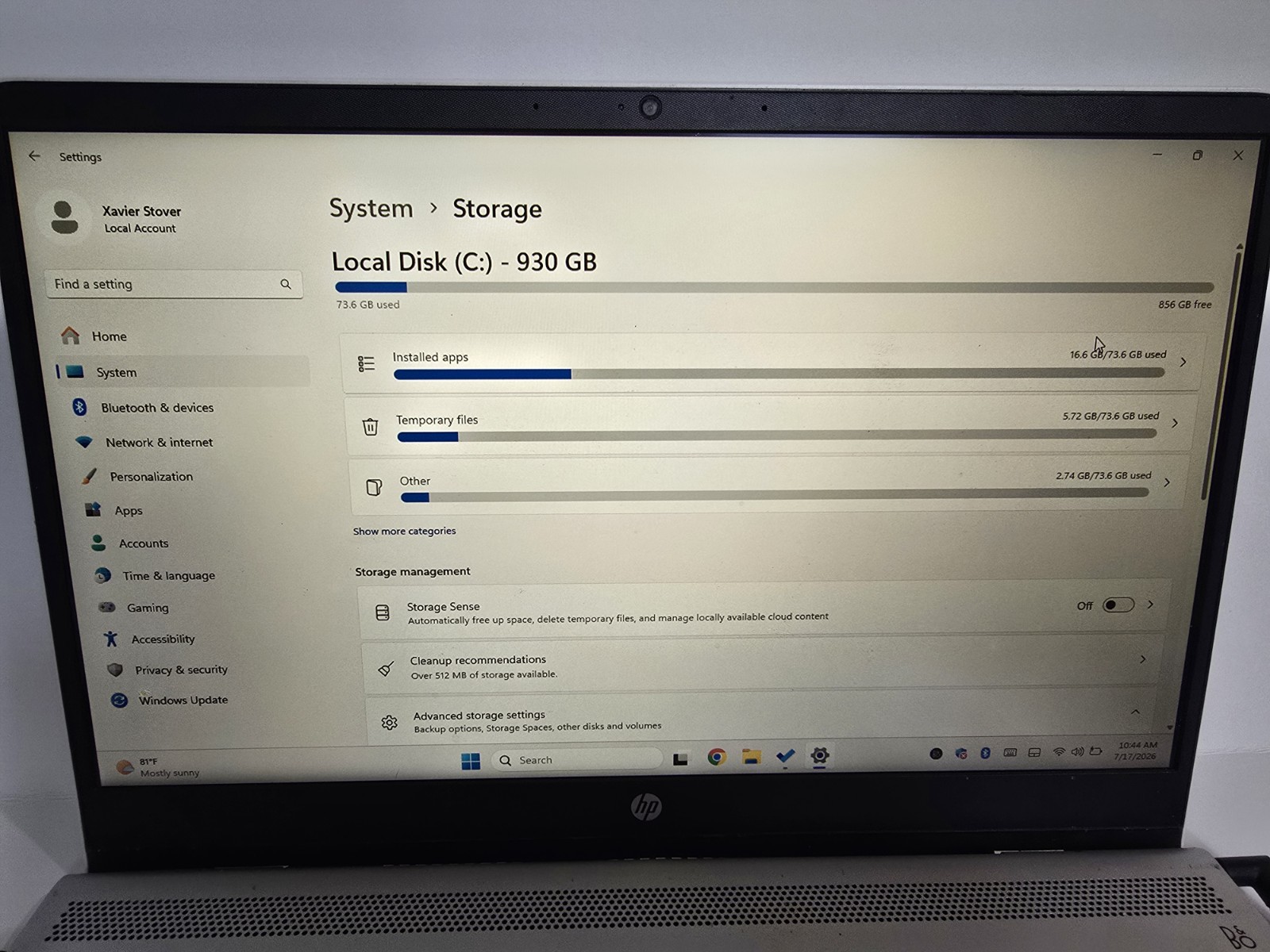 HP Pavilion 15-3168NGW 15.6″ i5-8250U 1.60 GHz 8 GB RAM See Pictures