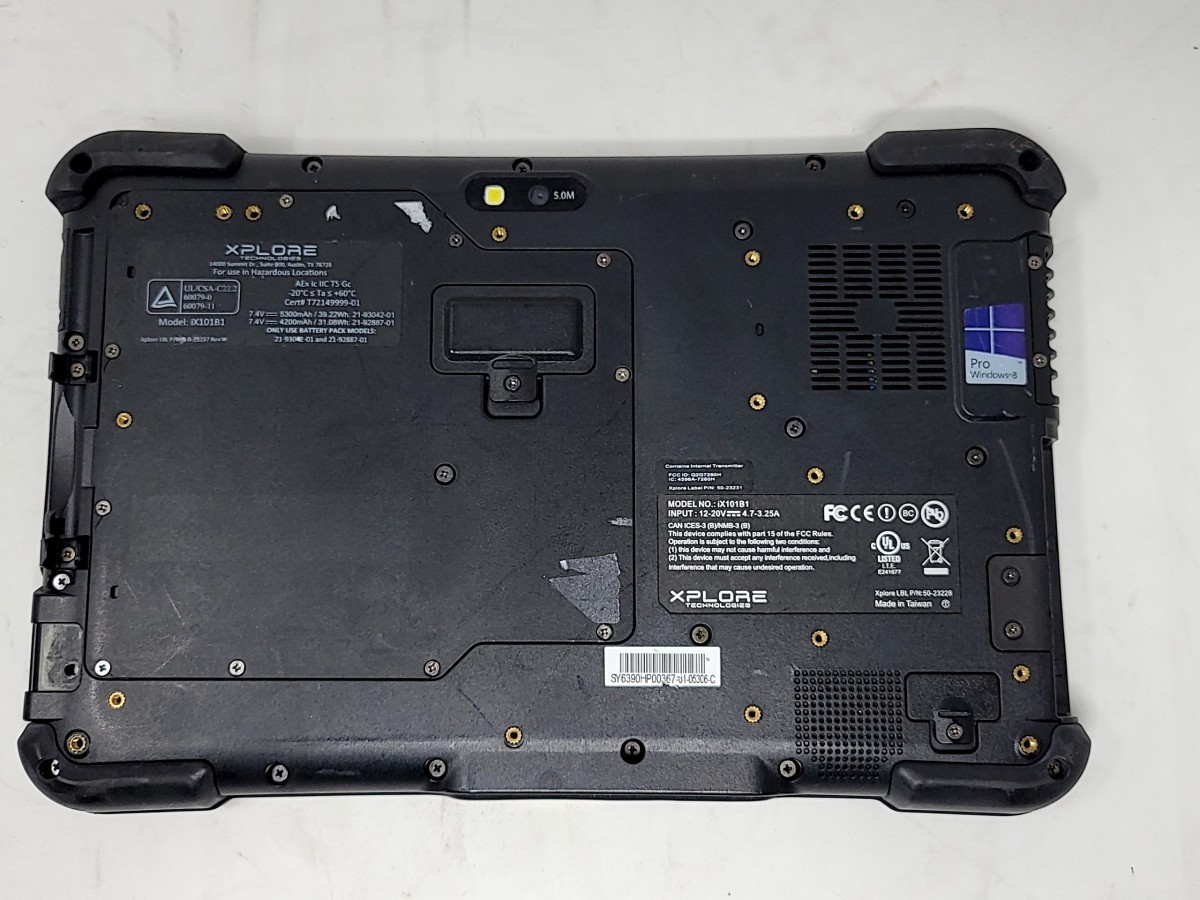 XPLORE TECHNOLOGIES IX101B1 Tablet Intel ATOM E3845 4GB 128GB SEE NOTES