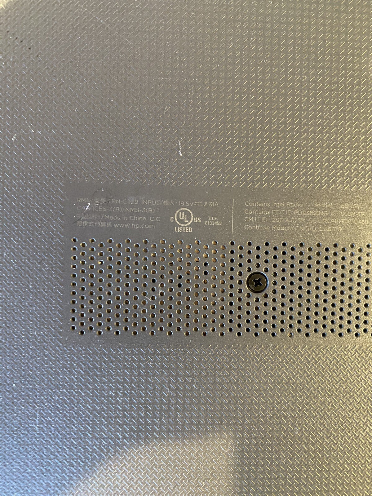 HP 250 G6 Intel i3-6006U @2 GHz 4 GB RAM Windows 10 AS IS
