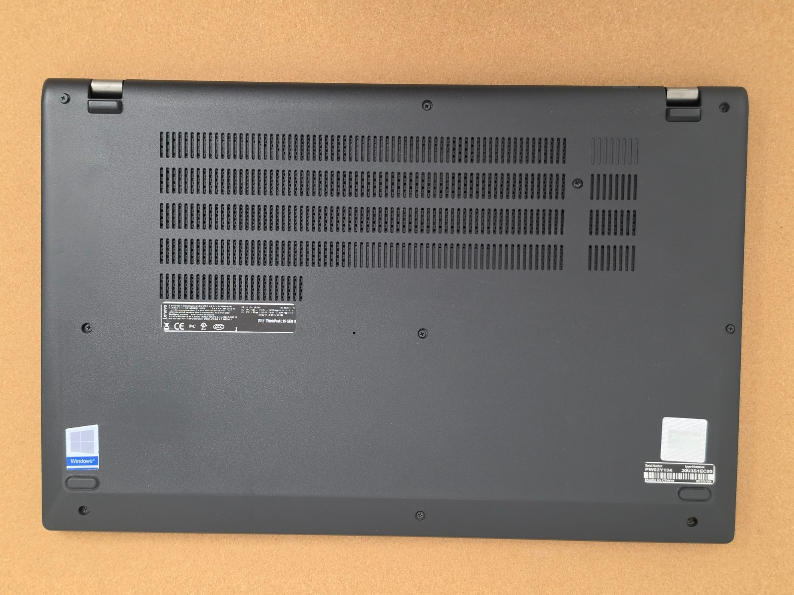 Lenovo ThinkPad L15 Gen 3 FHD N-T Ryzen 5 Pro 5675U 4GB Ram 256GB SSD Win 11 Pro