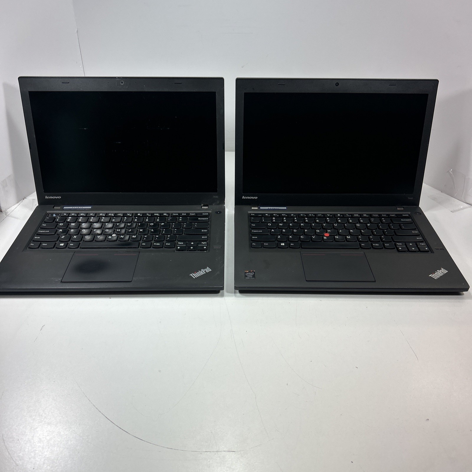 Lot of 2 Lenovo ThinkPad T440 14″ i5-4300U 4GB Internal Ram No SSD/WiFi/OS PARTS