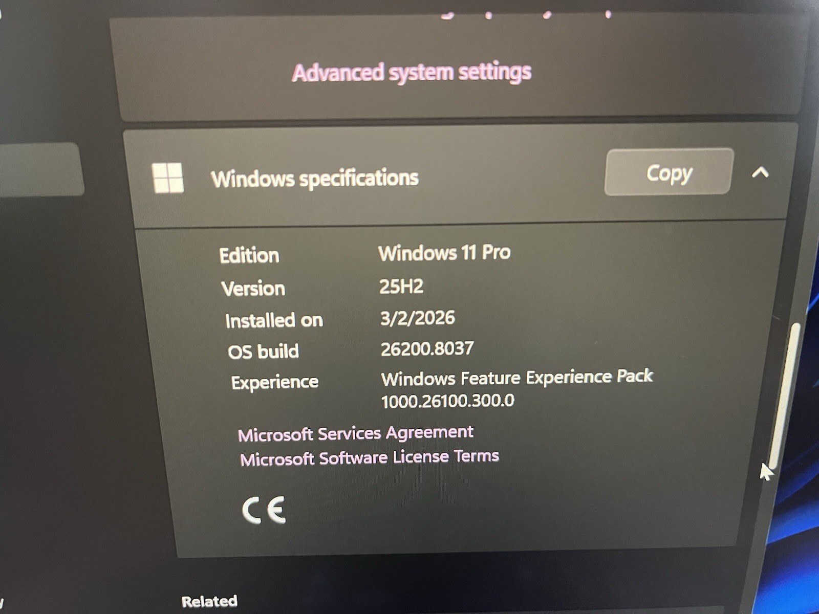 High spec Dell laptop /W charger
