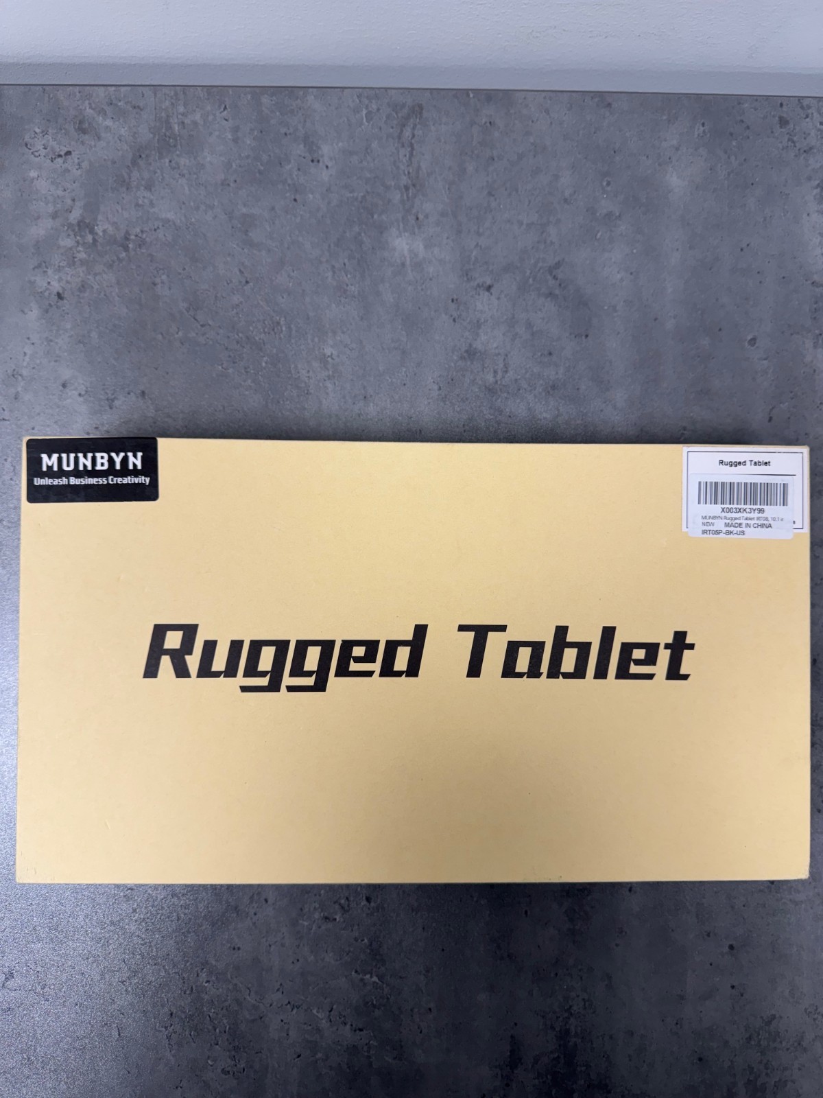 MUNBYN Rugged Mobile Tablet 10.1 inch Windows 11 Pro Outdoor Work Tablet 8+128GB