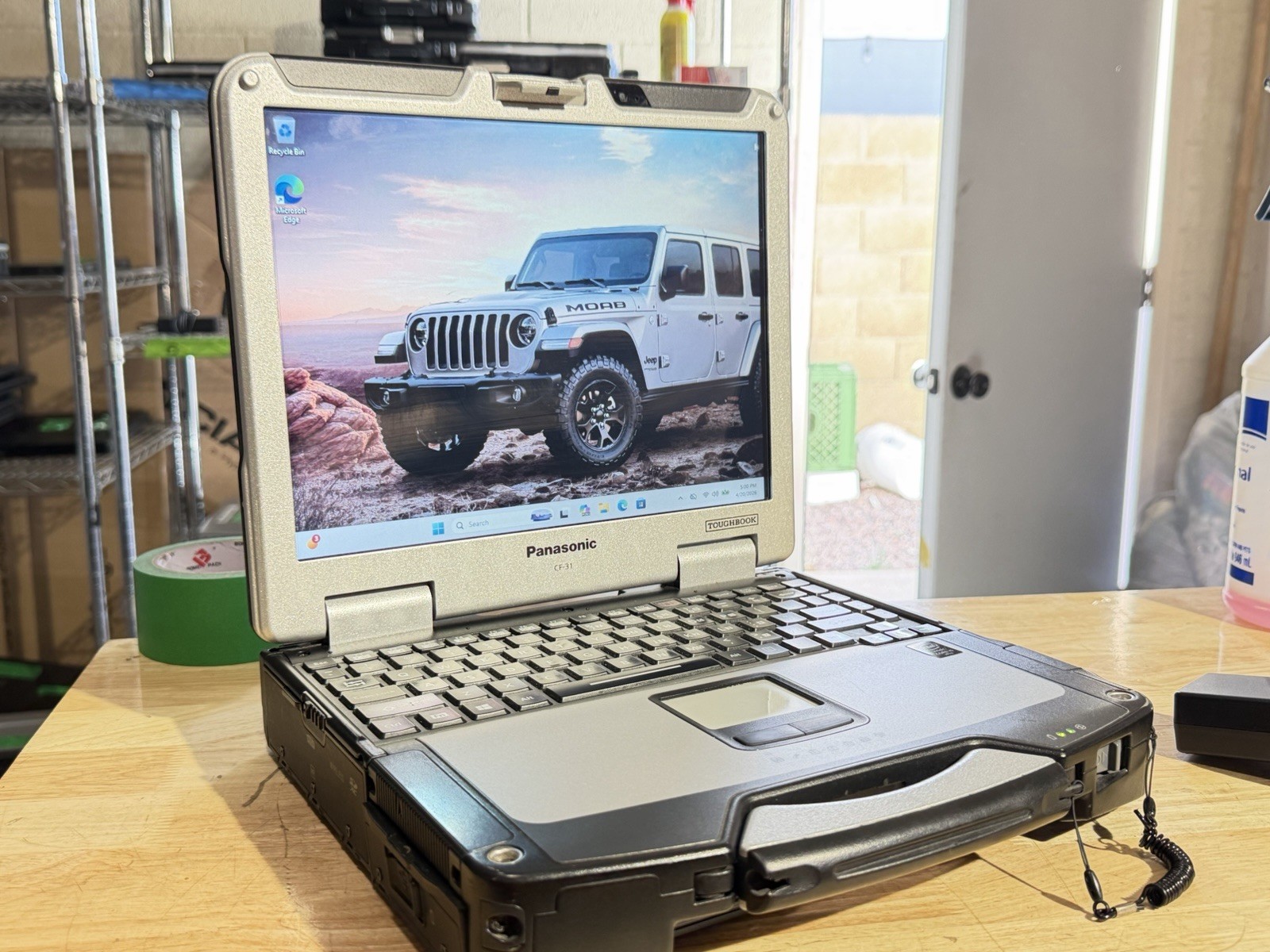 Panasonic Toughbook CF-31 I5-5300u@2.3ghz 16gb Ram 256 GB SSD Win11P 12230 HOURS