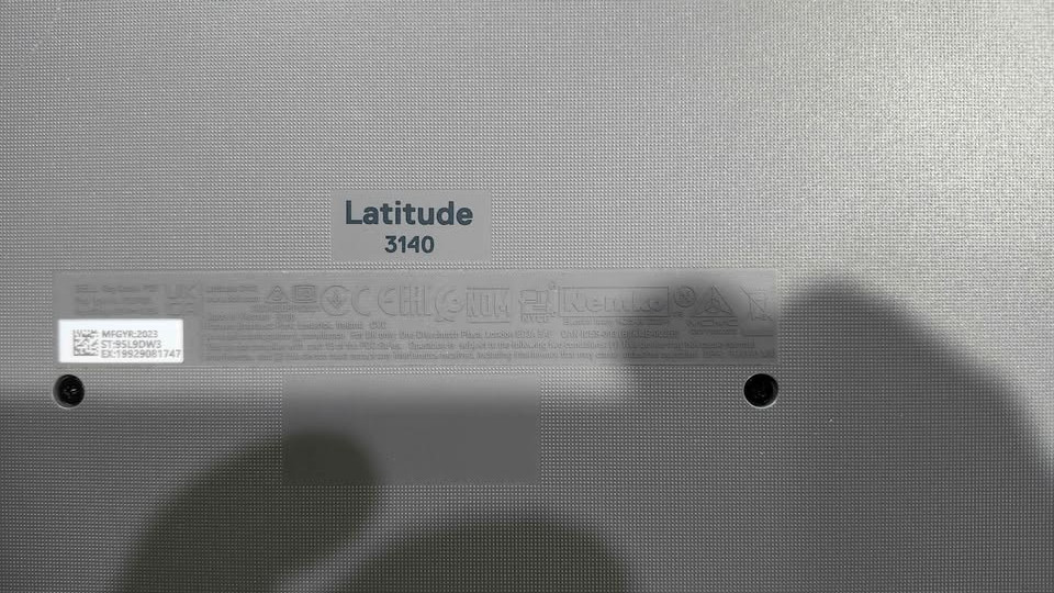Dell Latitude 3140 Laptop 11.6” HD+ Intel N100 4GB RAM 128GB W11P with charger.