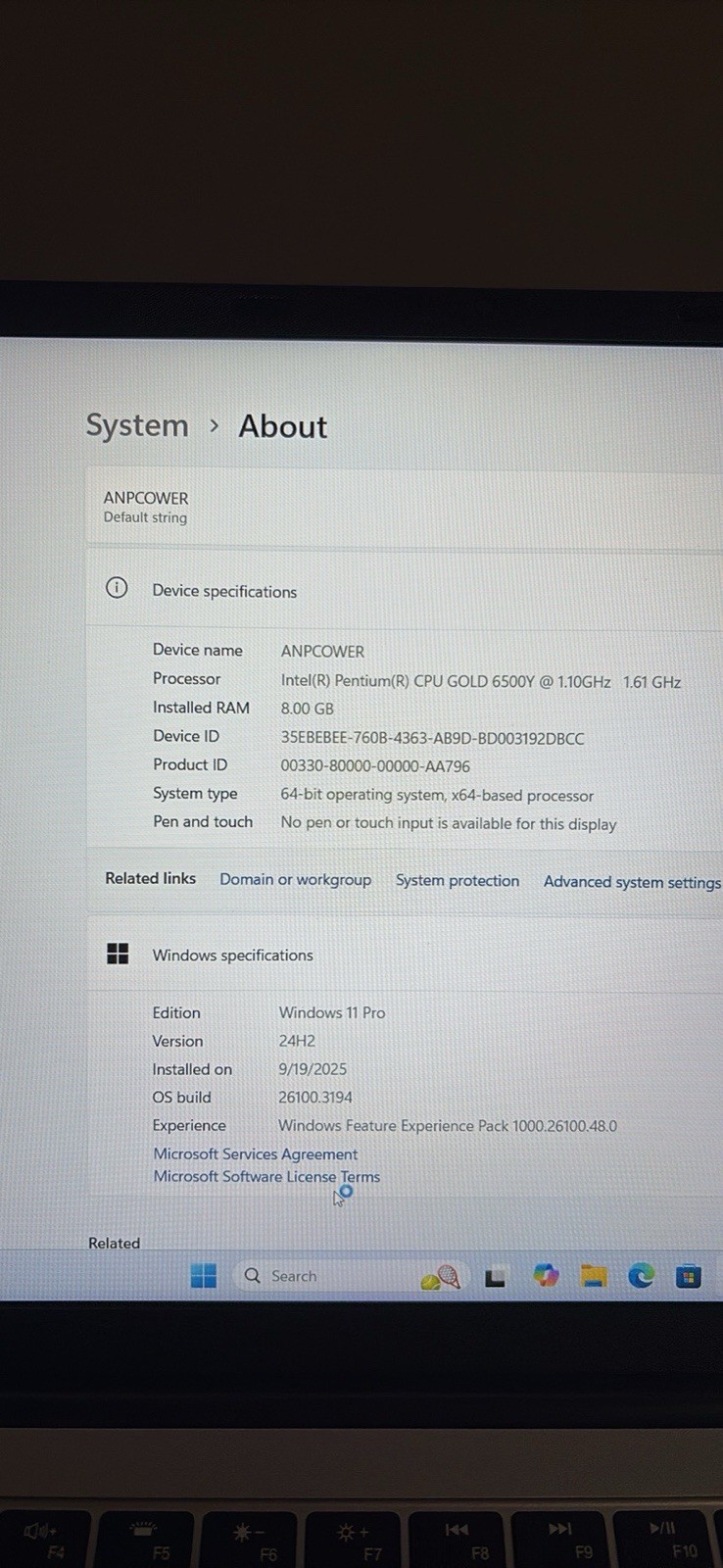 ANPCOWER 14” Laptop, Intel Core i3-7020U, 256GB SSD, 16GB RAM, Winddow 11 Pro