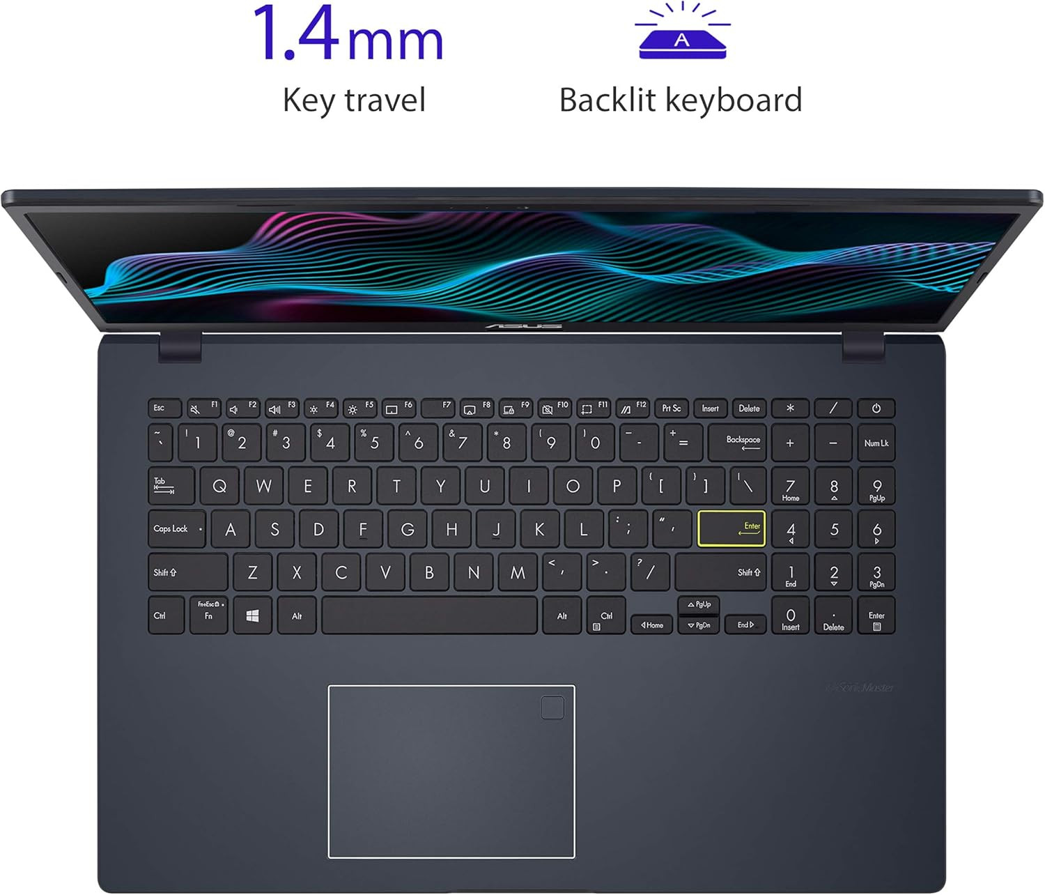 Ultra Thin Lightweight Portable Laptop 15.6” FHD Windows 11 Home in S Mode Micro