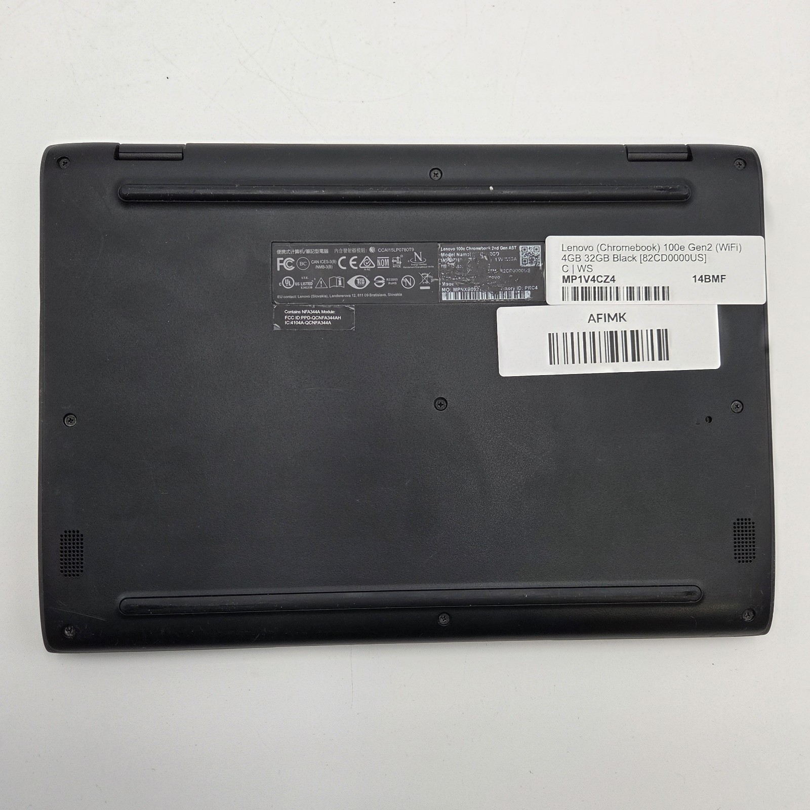 Lenovo Chromebook Laptop 100e Gen2, 32GB, 11.6″, 82CD0000US, MP1V4CZ