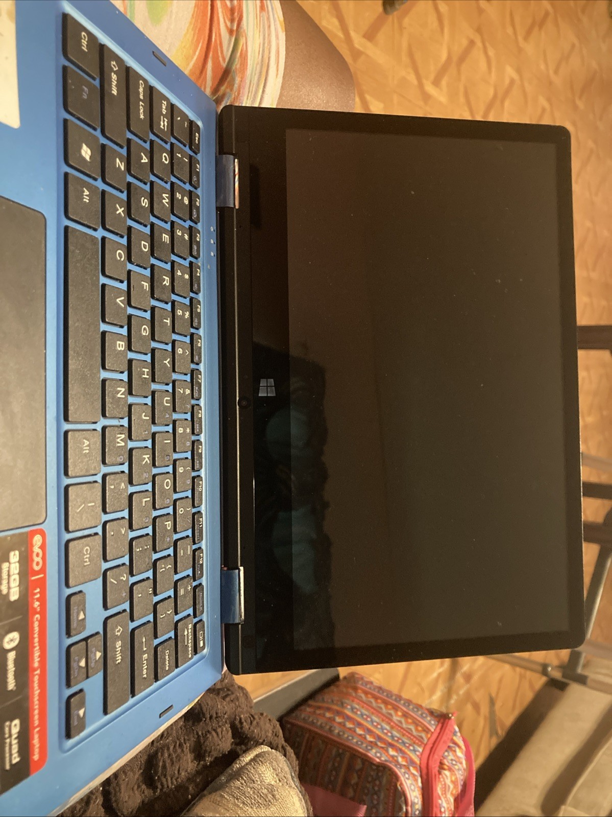 Evco 11.6″ Intel Ultra Thin Laptop 32GB Windows 11 PARTS As-Is!