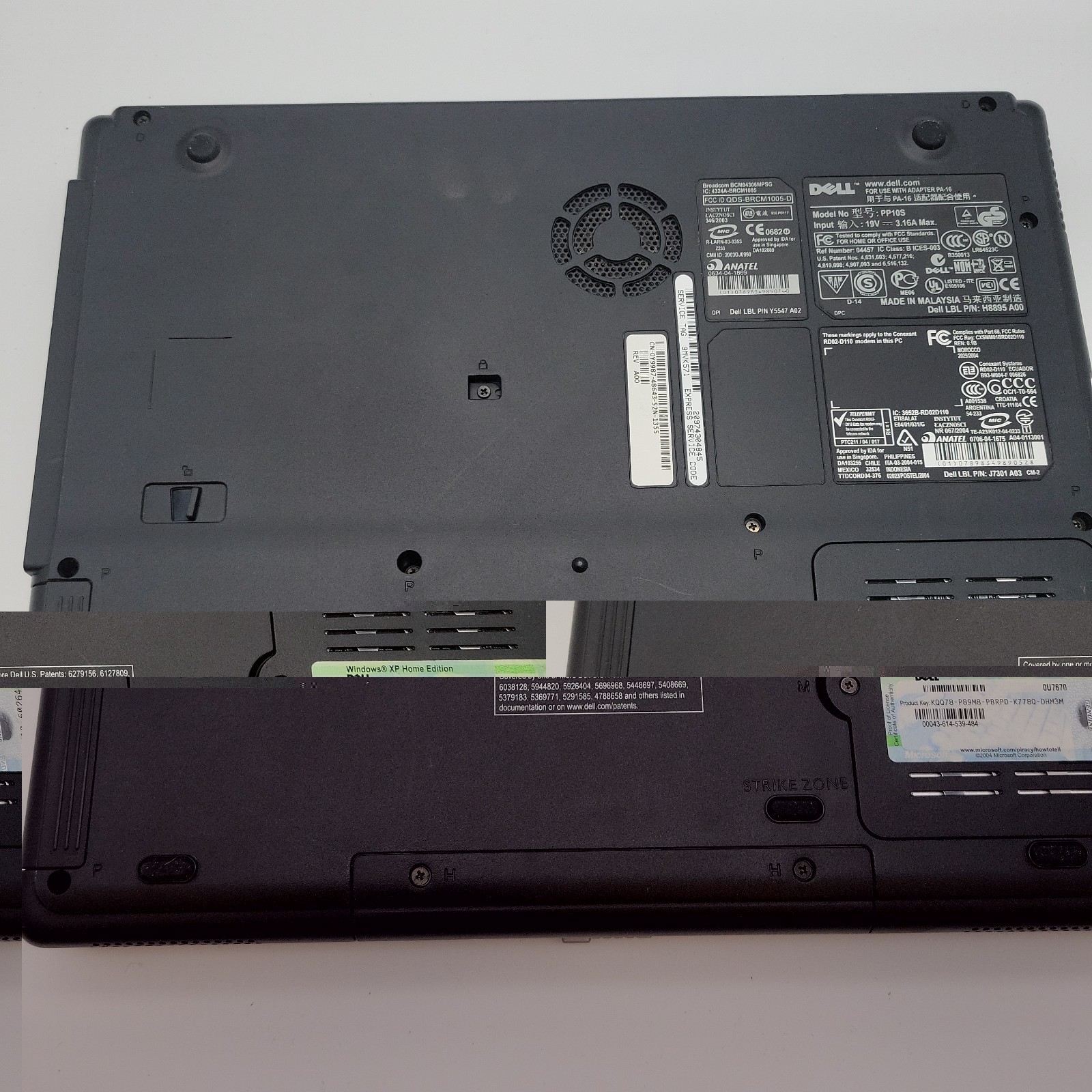 DELL INSPIRON 2200 Intel Celeron M processor 1.40GHz RAM 1.25GB L129