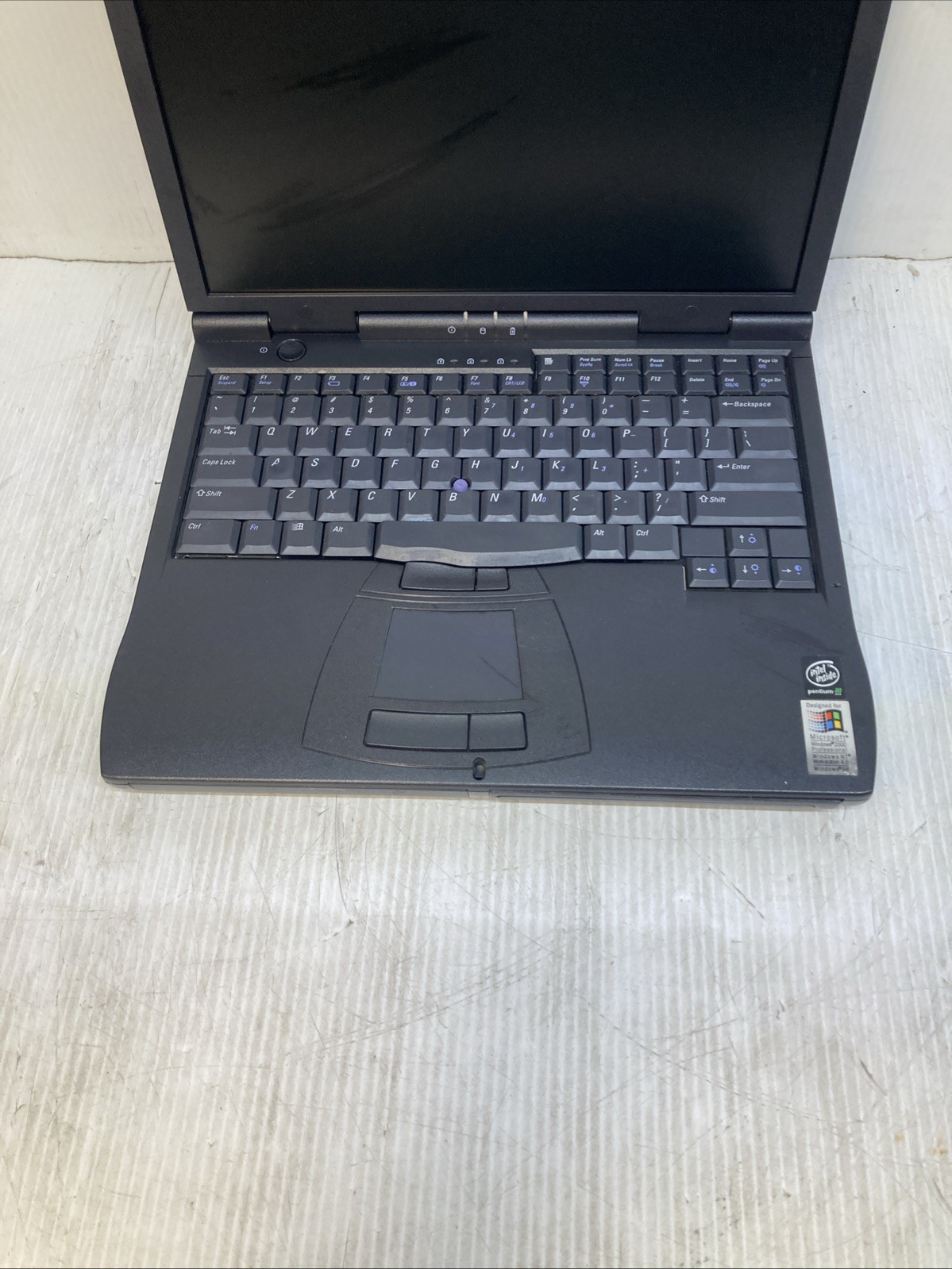Dell Latitude CPX PPX Mobile Pentium III 500GHz 256MB no HDD Boot to BIOS
