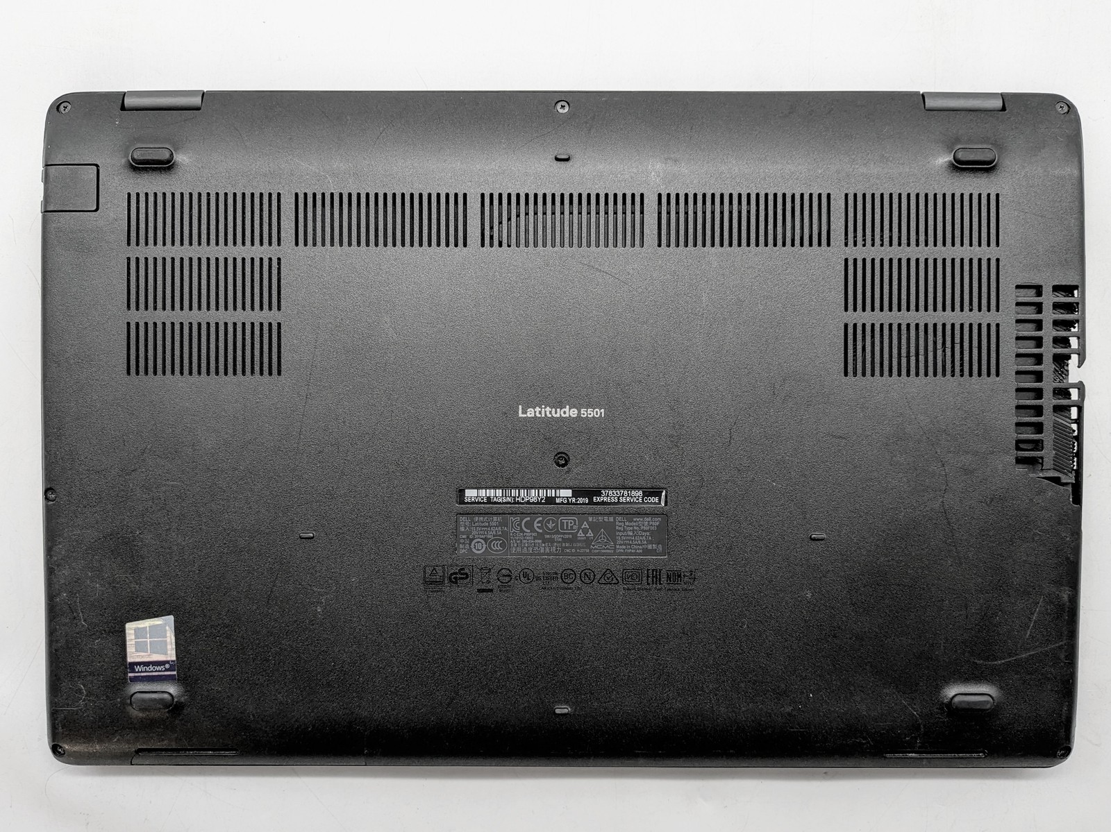 Dell Latitude 5501 15″ FHD I5-9400H 1TB SSD 16GB W11 Webcam Backlit *READ*