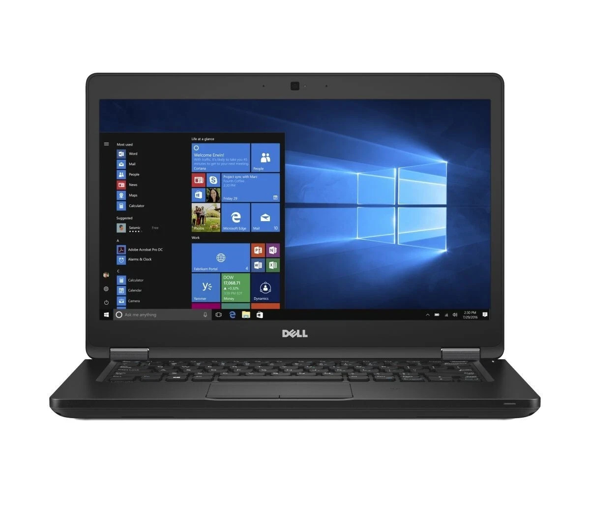 Dell 5480 Latitude 14″ i5-7440U 2.7GHz 16GB 256GB SSD Nvidia MX930 W11 P LAPTOP