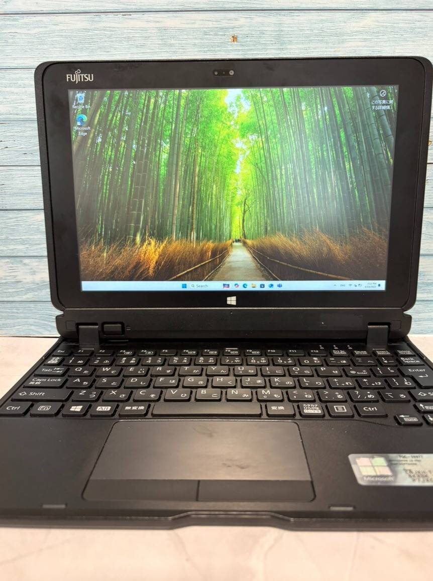 Fujitsu Arrows Tab Q506/NE 10.1” Atom Z8550 4GB 64GB Win11 Pro BCRank
