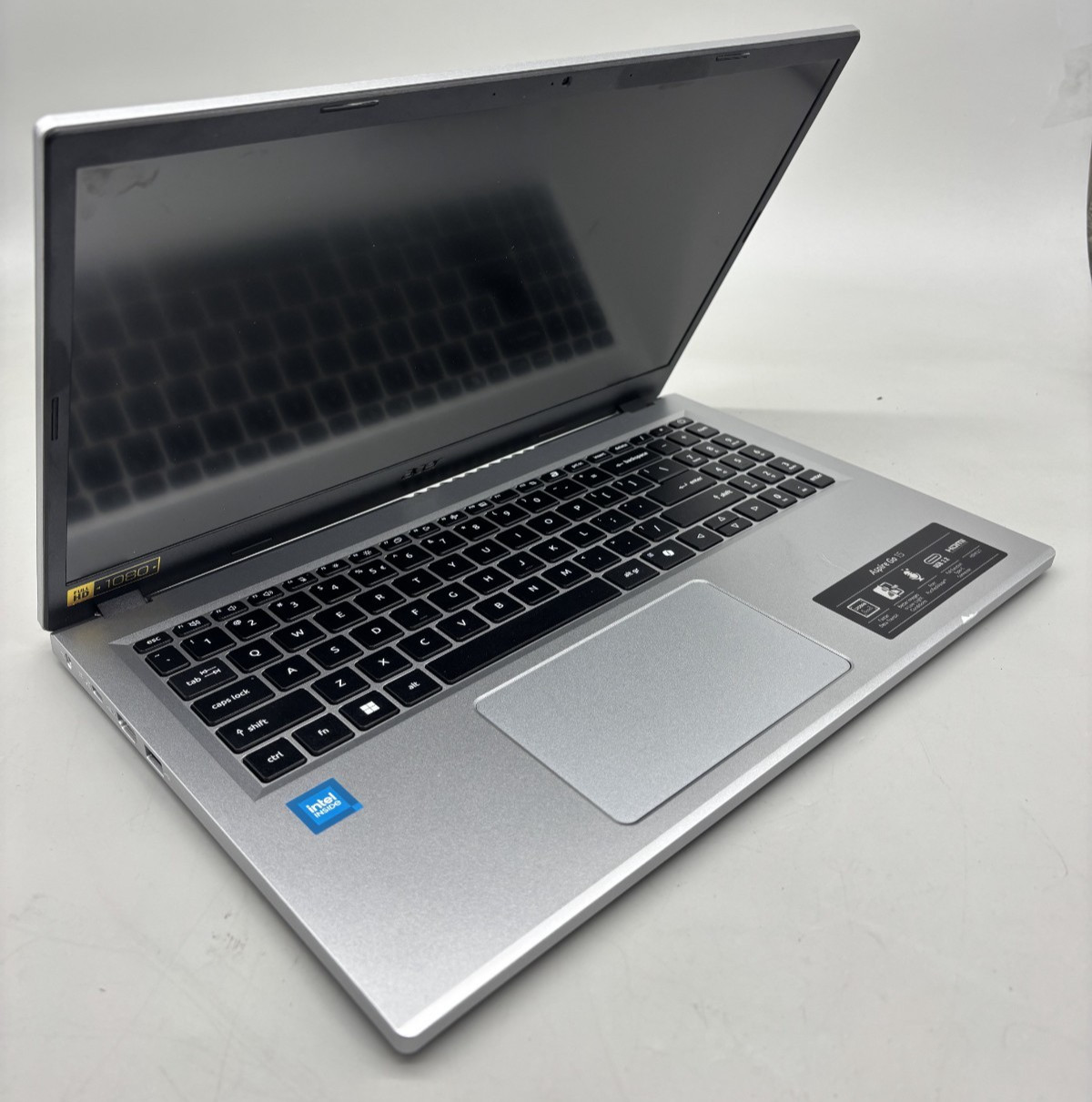 Acer Aspire Go 15 Notebook Intel N200 1.1GHz 4GB DDR4 128GB SSD Silver B/W.Box