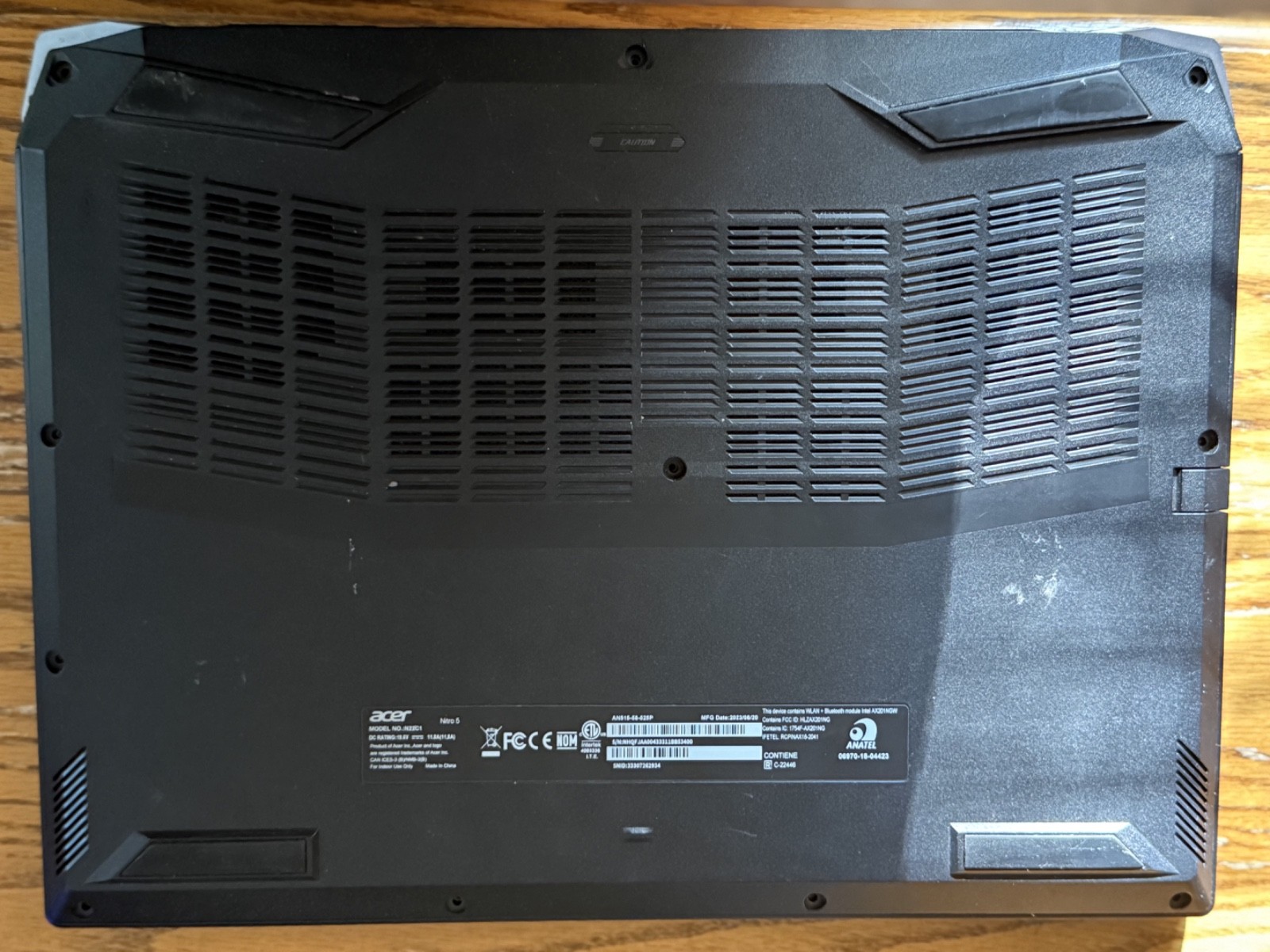 Acer Nitro 5 AN515-58 15.6 in AS-IS/FOR PARTS **See description**.