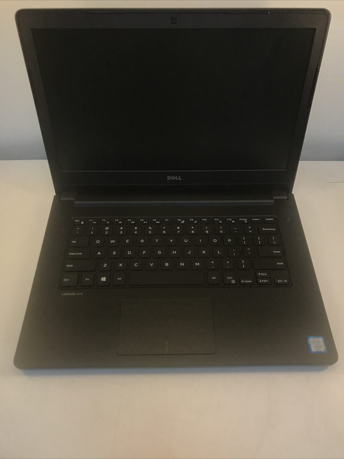 DELL LATITUDE 3470 INTEL CORE I3-6100U 2.30GHZ 4GB RAM NO HD Boot to BIOS