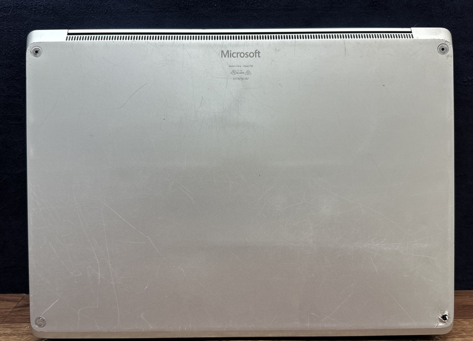 Microsoft Surface Laptop 1769 LCD Assembly w Chassis Battery No Motherboard