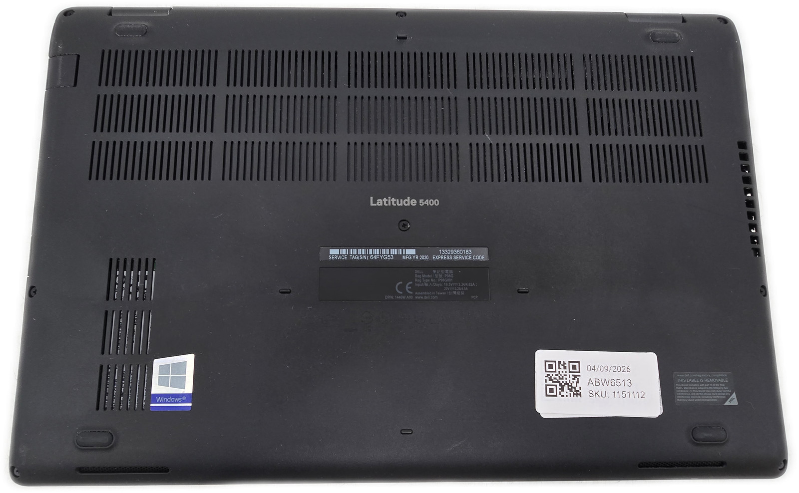 Dell Latitude 5400 i5 8th Gen 16GB 256GB NVMe SSD Windows 11 Home