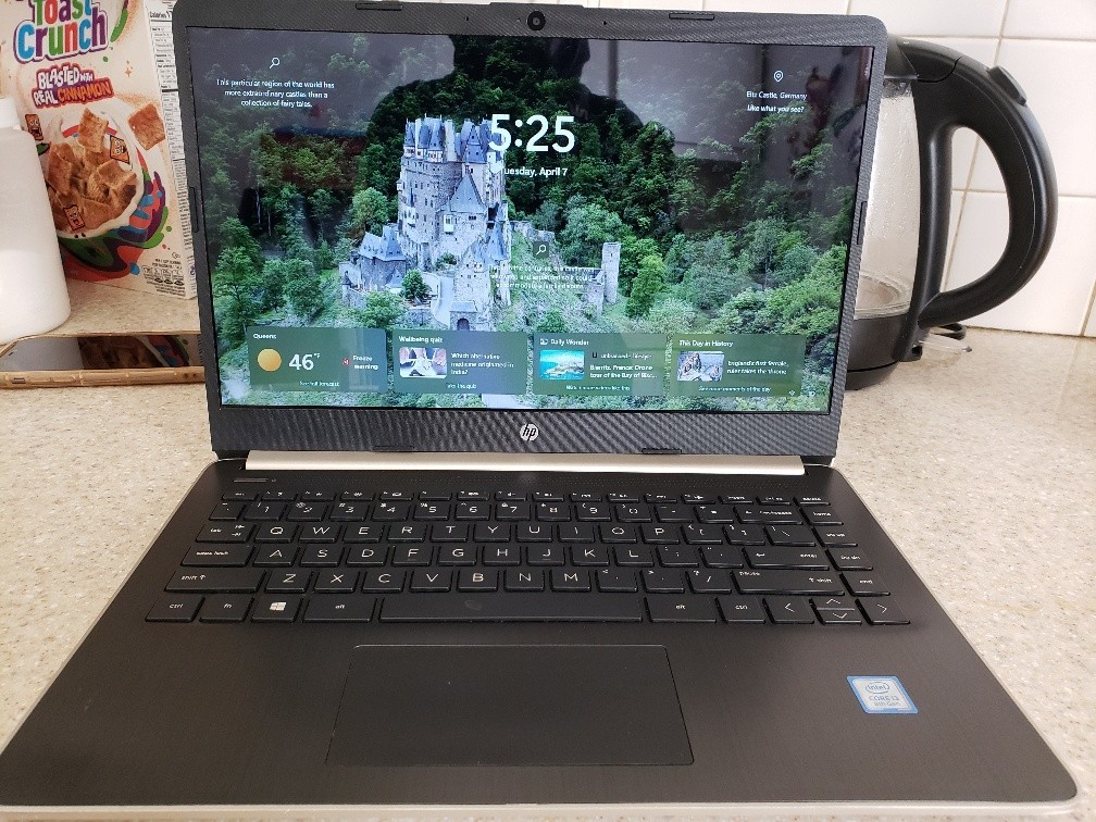 HP 14-DQ0011DX INTEL CORE i3-8145U 2.10GHZ 256 GB SSD 8GB RAM WIN 11 TOUCHSCREEN