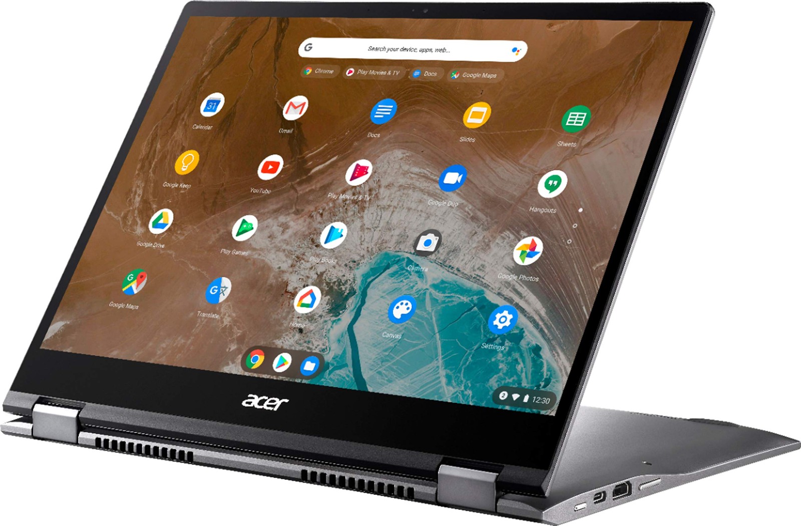 Acer – Chromebook Spin 713 2-in-1 13.5″ 2K VertiView 3:2 Touch Intel i5-10210U 8
