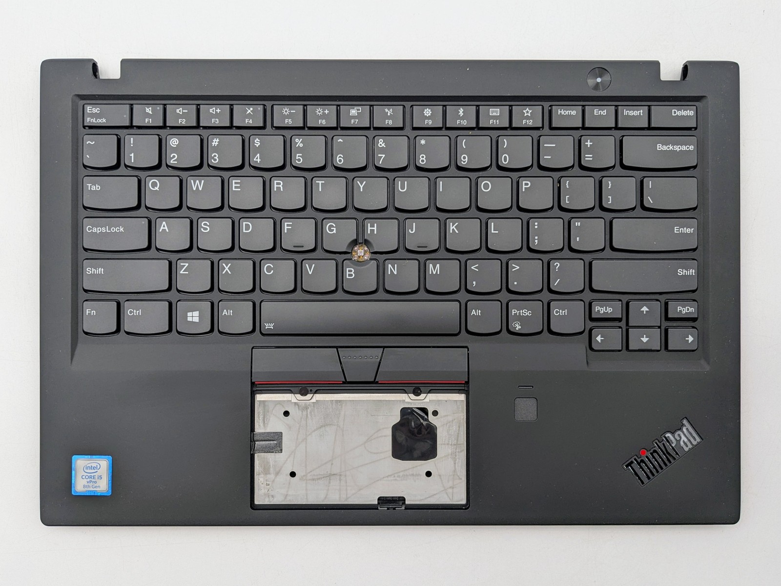 Lenovo ThinkPad X1 Carbon 6th Gen I5-8350U Backlit Motherboard Palmrest *READ*