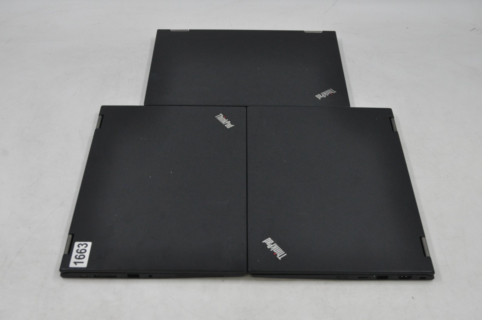 Lot of 3 Lenovo X13 Yoga Gen 1 Intel Core i7-10510U 8GB RAM 256GB SSD #1663