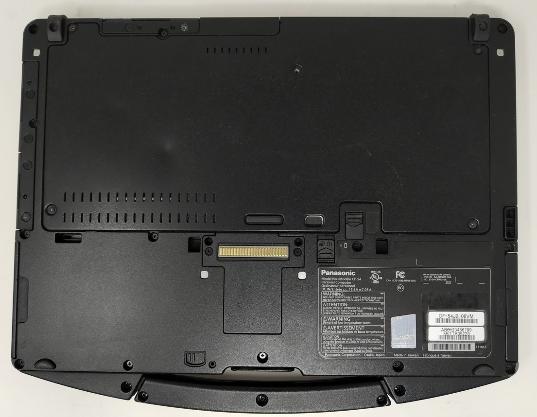 PANASONIC CF-54-3 Rugged Toughbook Core I5-7300U 8GB SEE NOTES