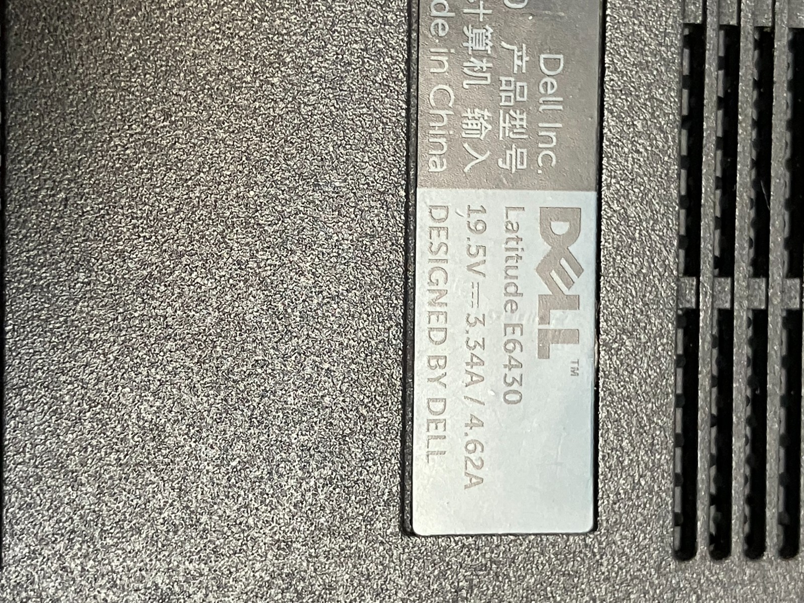 Dell Latitude E6430 i5-3320M 2.6GHz 4GB RAM No HDD/OS/Caddy FOR PARTS